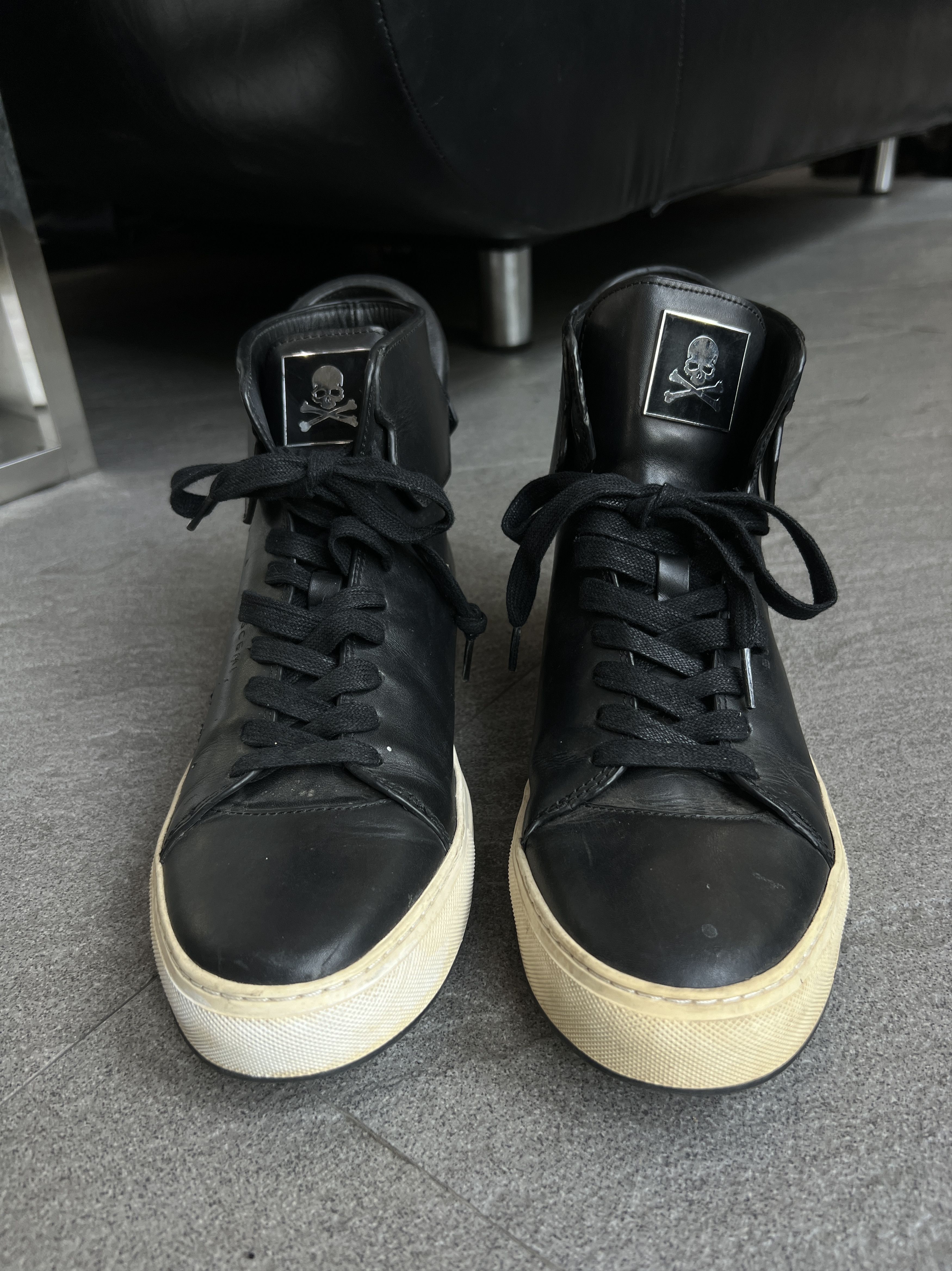 Mastermind Japan Buscemi x Mastermind Japan Lock Hi Sneakers EU42 Size US 9 / EU 42 - 4 Thumbnail