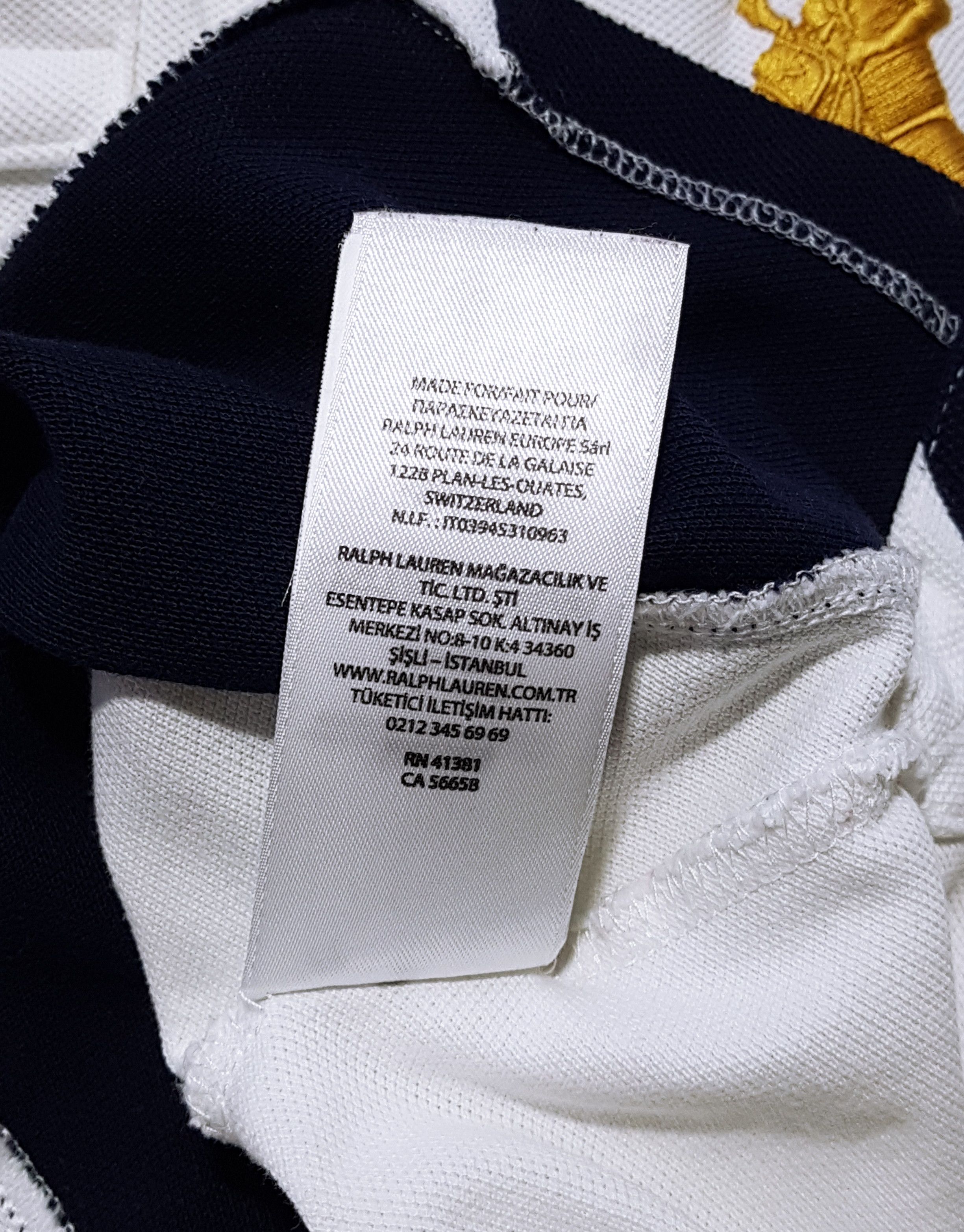 Polo Ralph Lauren Ralph Lauren Polo Big Pony Gold Crest Shirt Custom Slim XL Size US XL / EU 56 / 4 - 12 Thumbnail