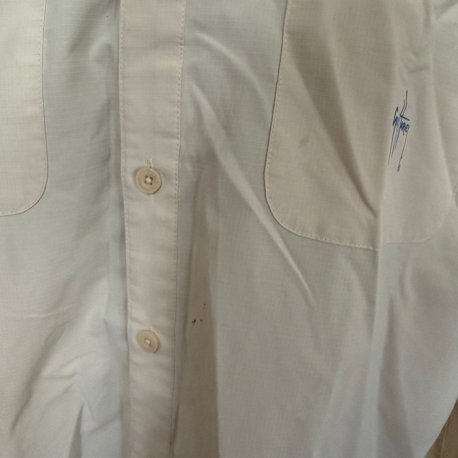 Guy Harvey Guy Harvey Cream Fishing Shirt | Sz M Size US M / EU 48-50 / 2 - 3 Thumbnail