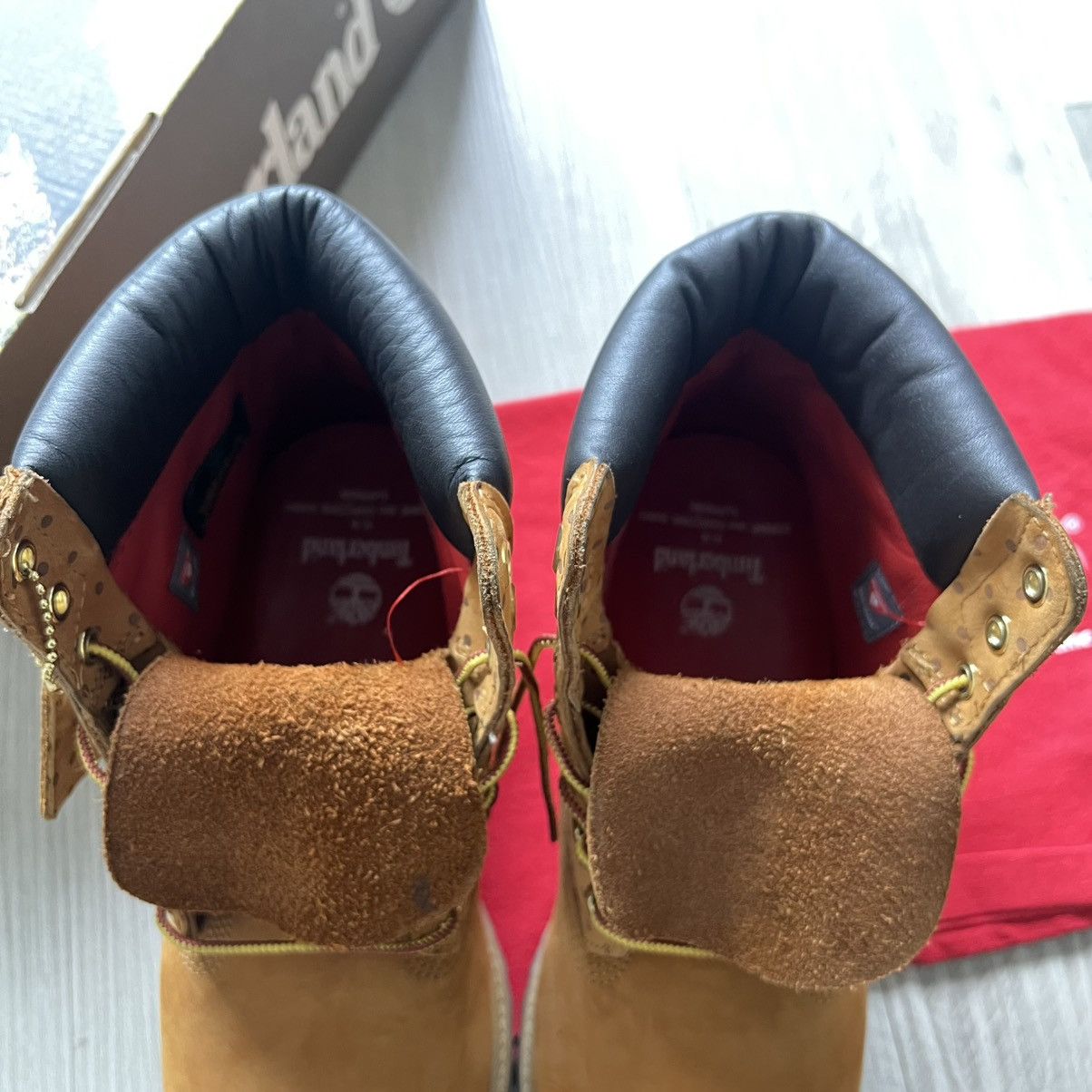 Comme des Garcons SHIRT × Supreme × Timberland Timberland 6” AW/SS15 Supreme x Comme Des Garçon Boots Size US 10 / EU 43 - 14 Thumbnail