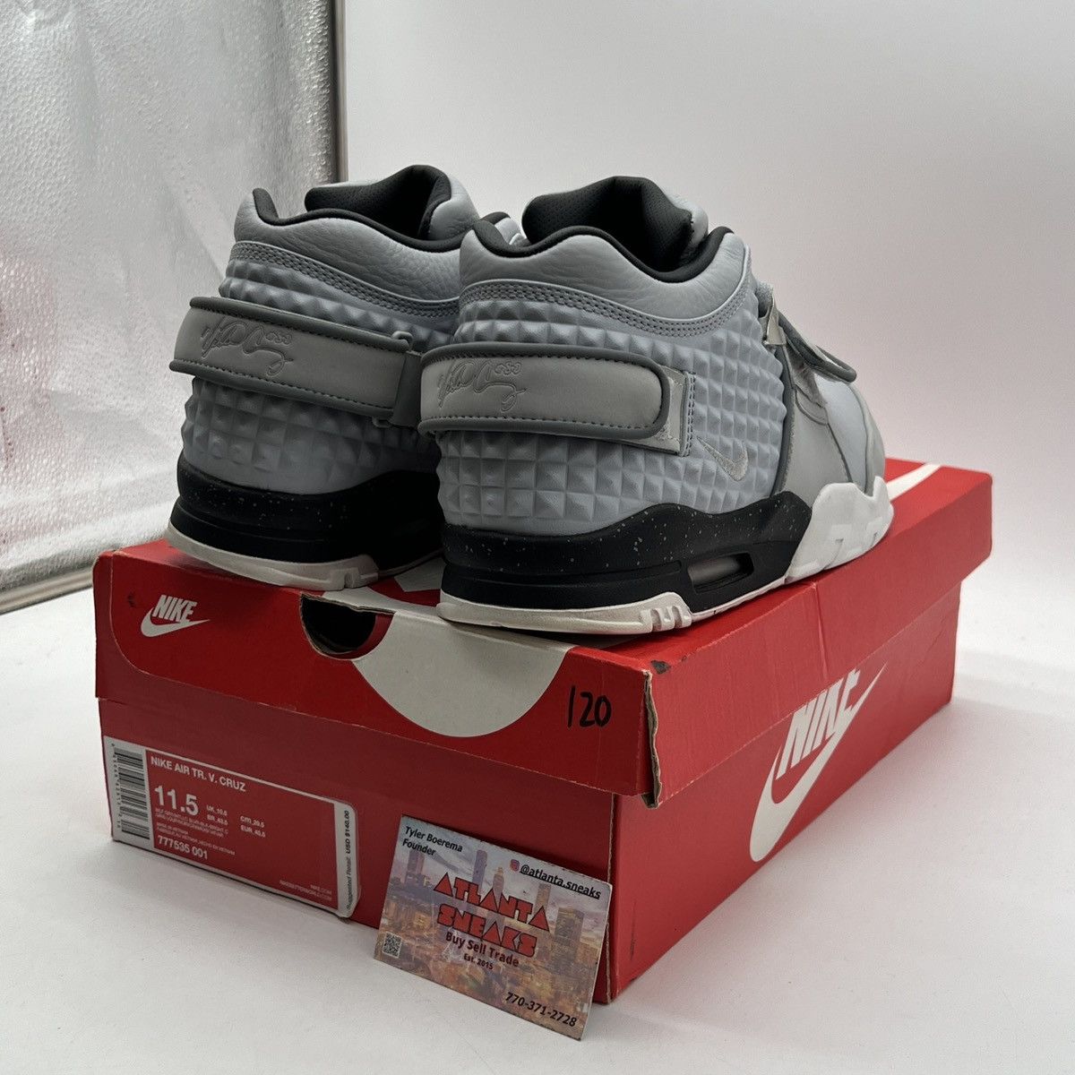 Jordan Brand Air trainer Cruz wolf grey Size US 11.5 / EU 44-45 - 5 Thumbnail