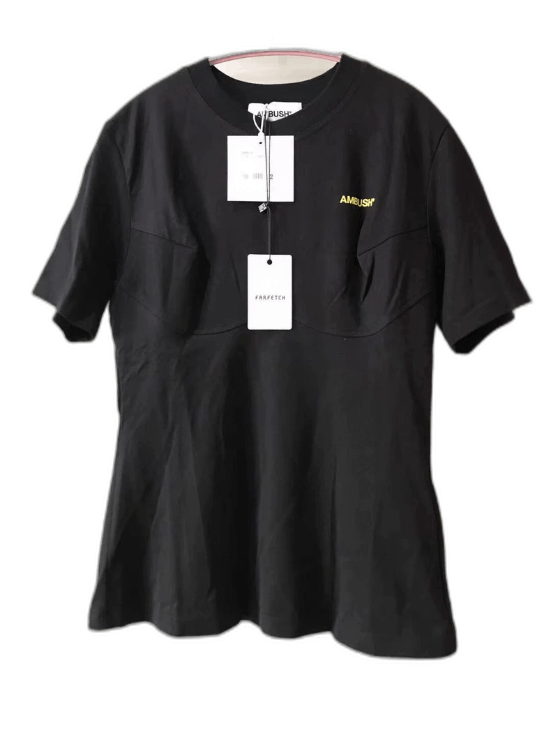 Ambush Design Ambush Short Sleeve Black T-Shirt-yf Size US S / EU 44-46 / 1 - 1 Thumbnail