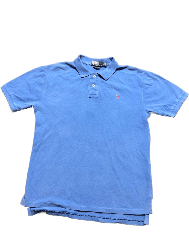 Polo Ralph Lauren Vintage Polo Ralph Lauren Custom Fit Polo Size L Size US L / EU 52-54 / 3 - 1 Thumbnail