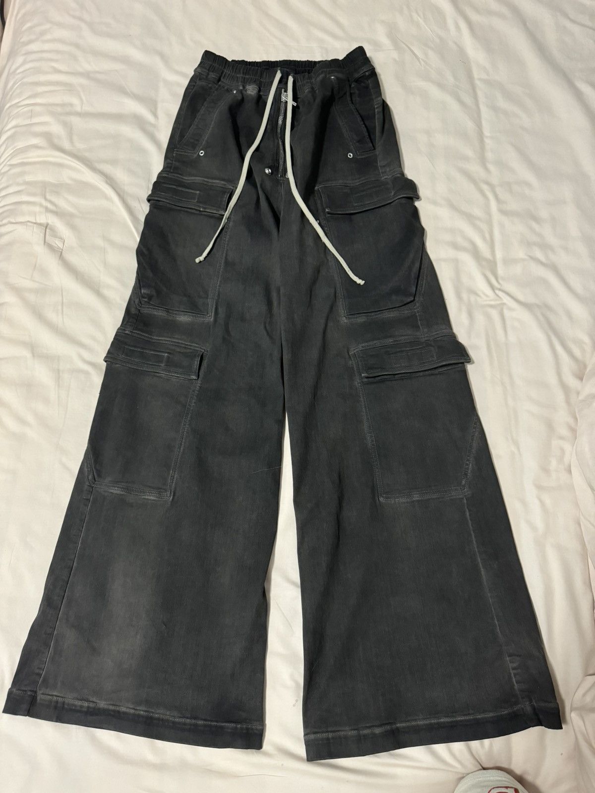 Rick Owens × Rick Owens Drkshdw Rick Owens Double Jumbo Cargo
