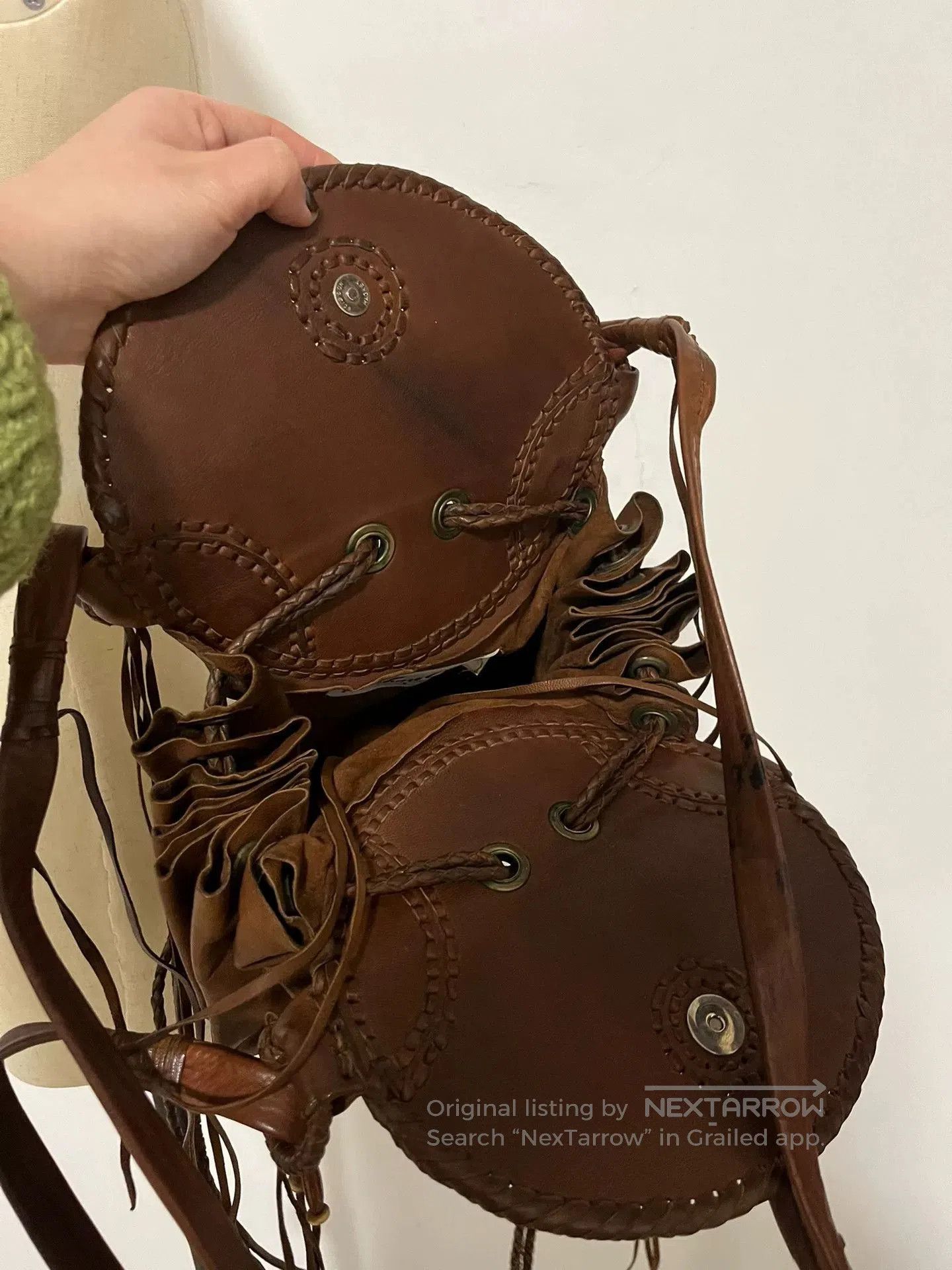 Share Spirit Homme Share Spirit Fringe Crossbody Bag. Size ONE SIZE - 3 Thumbnail