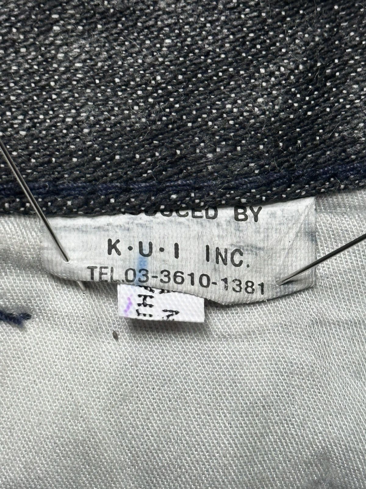 Vintage K.U.I. Cargo Jeans | Rare Japanese Streetwear | Flared Faded Size US 34 / EU 50 - 11 Thumbnail
