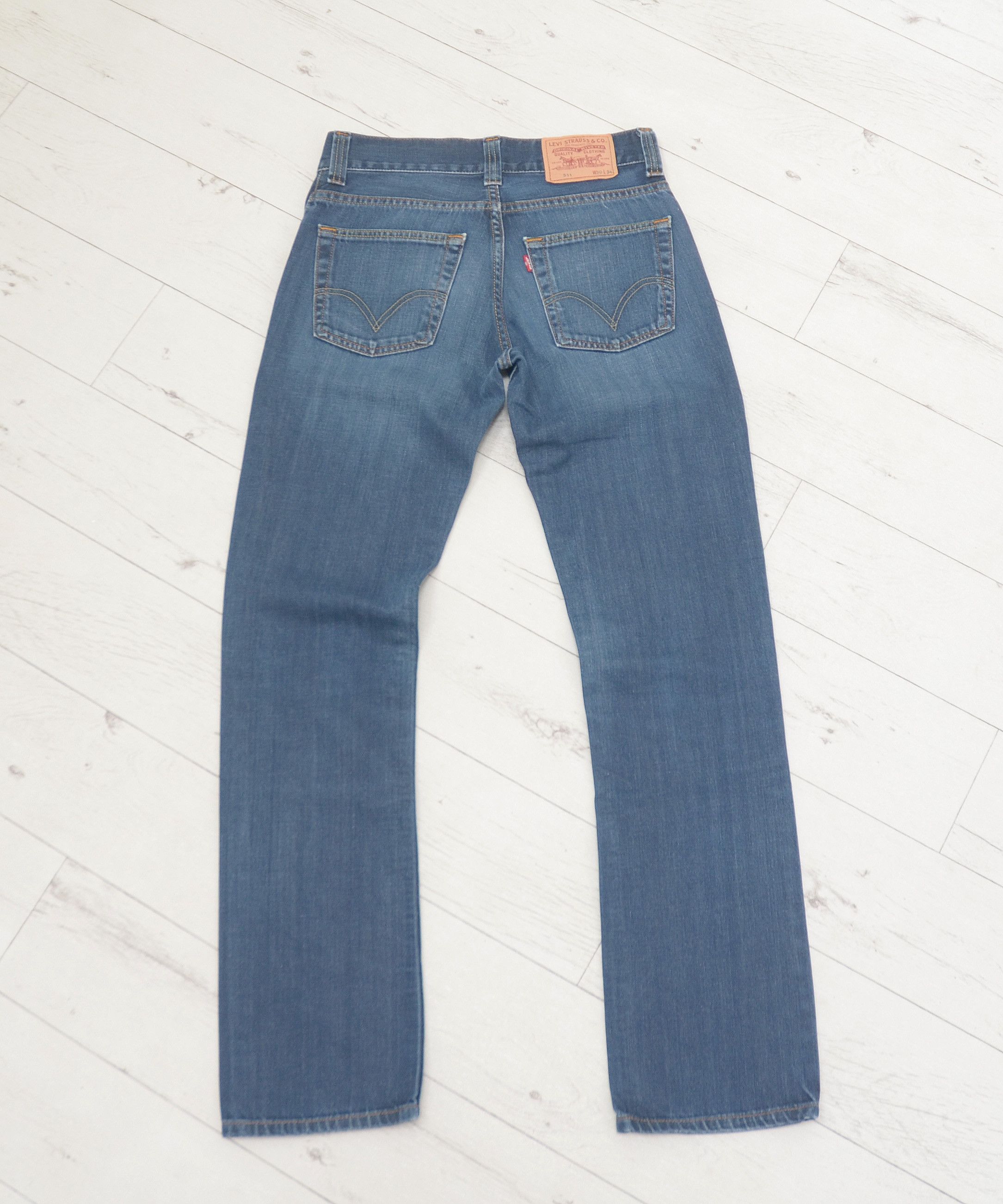 Levi's × Levi's Vintage Clothing × Vintage Vintage 511 Blue Denim Jeans sz 32x34 Wash Slim Size US 30 / EU 46 - 1 Thumbnail