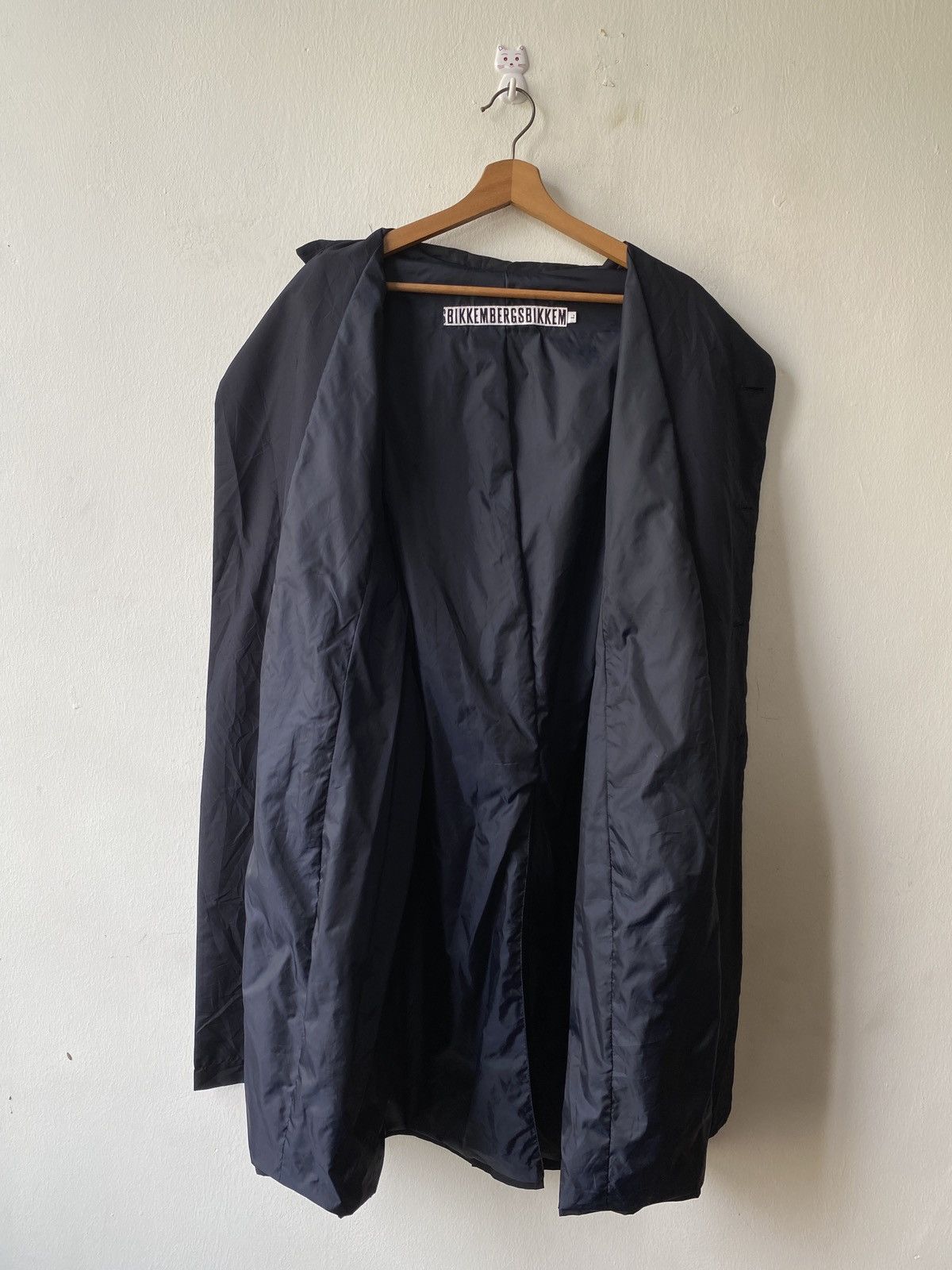 Dirk Bikkembergs Dirk Bikkembergs Nylon Long Jacket Size US L / EU 52-54 / 3 - 10 Thumbnail