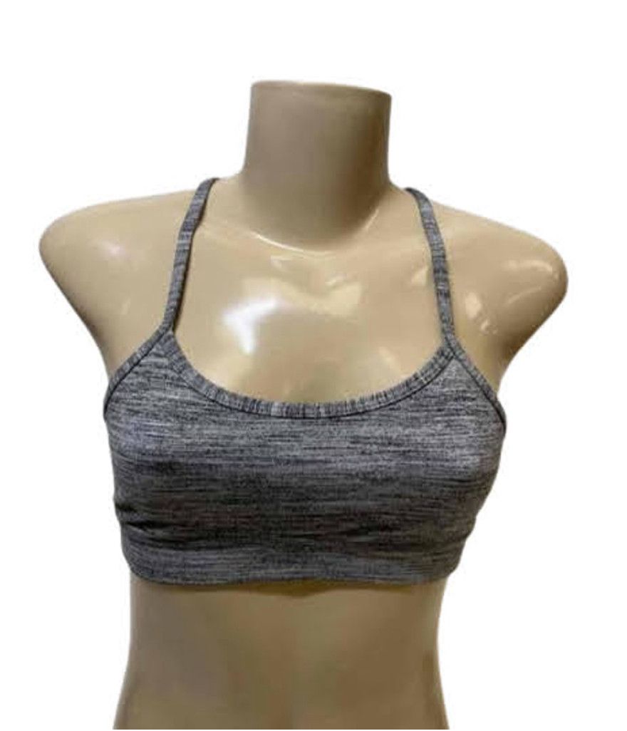 Lululemon Lululemon Flow Y Sports Bra Grey Size 4 Size ONE SIZE - 3 Thumbnail