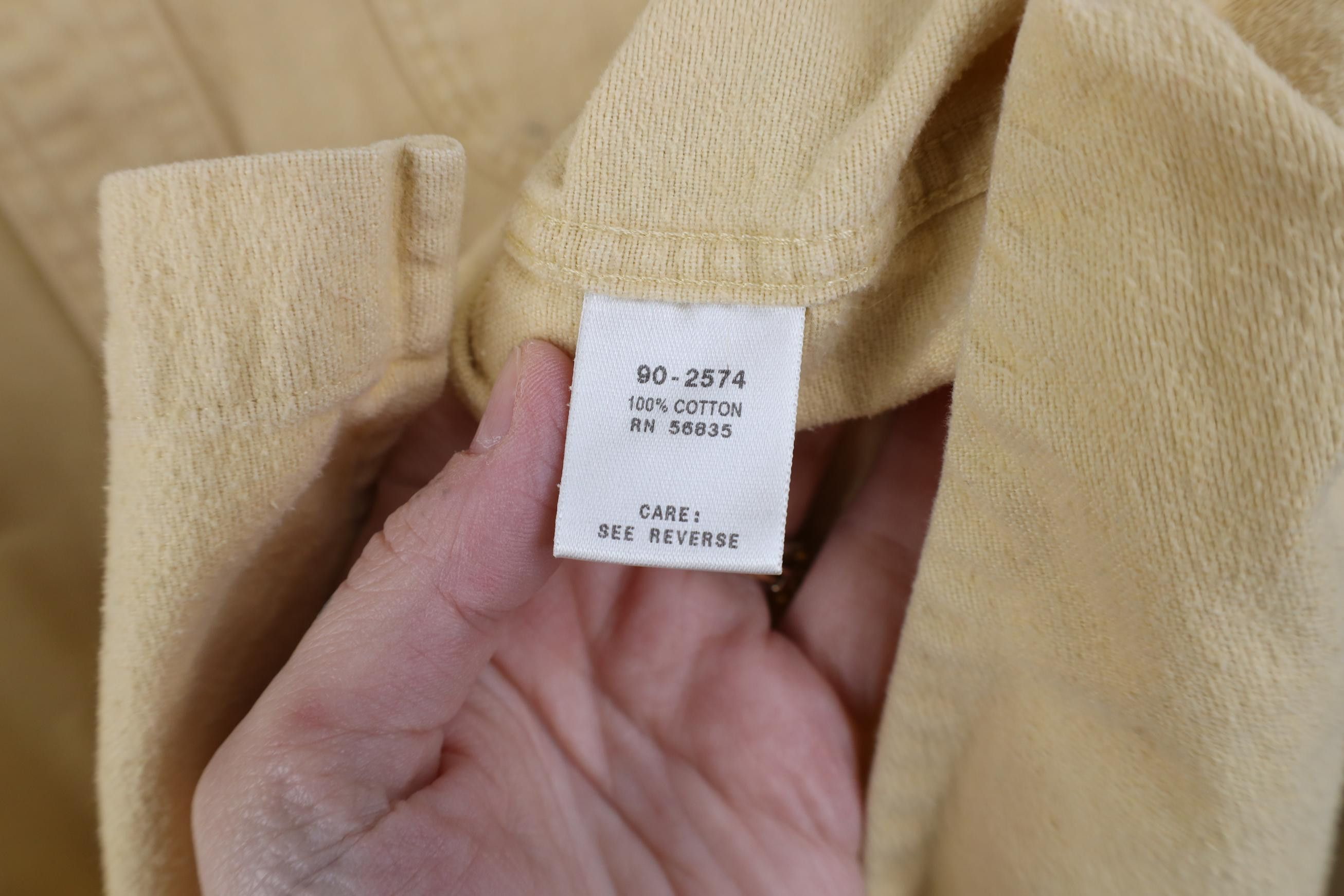 Cabelas Vintage 90s Y2K Cabelas Buck Chamois Cloth Button Down Shirt Size US L / EU 52-54 / 3 - 10 Thumbnail