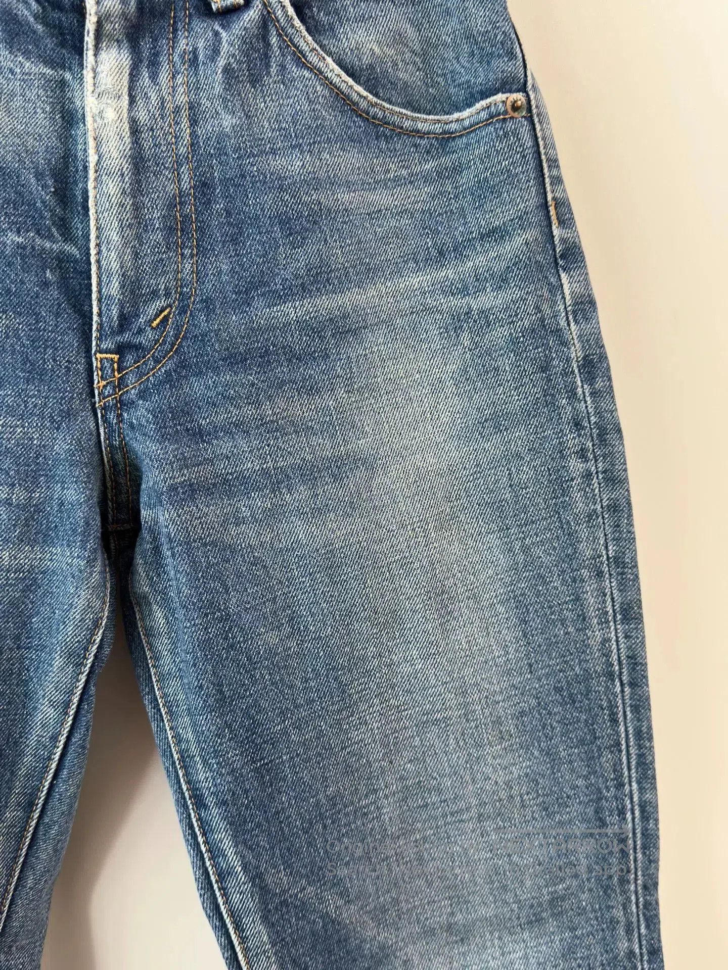 Celine celine blue wash flared denim pants. Size 25" / US 0 / IT 36 - 3 Thumbnail