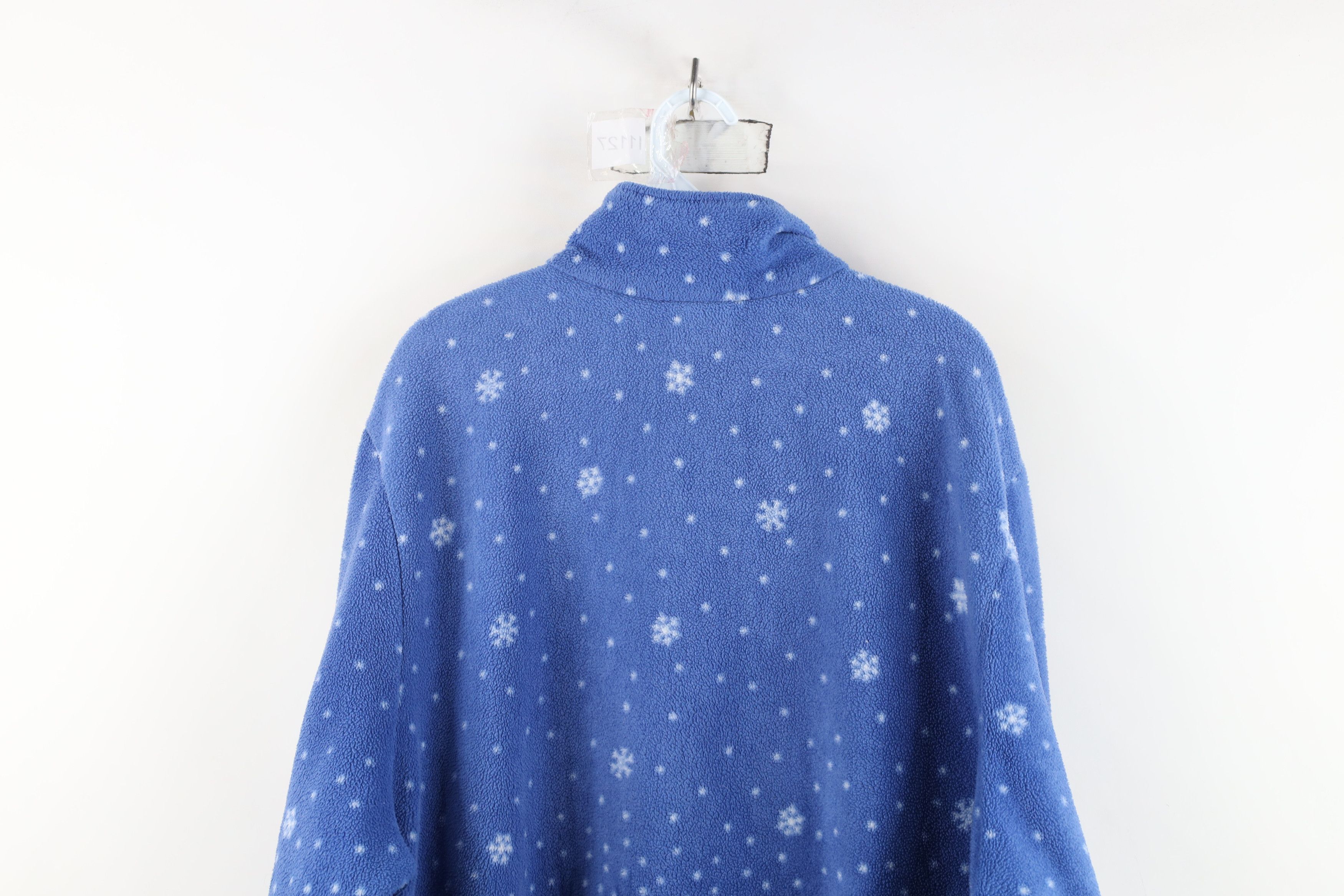 Vintage Vintage 90s Streetwear Mountain All Over Print Fleece Jacket Size XXL / US 16-18 / IT 52-54 - 12 Thumbnail