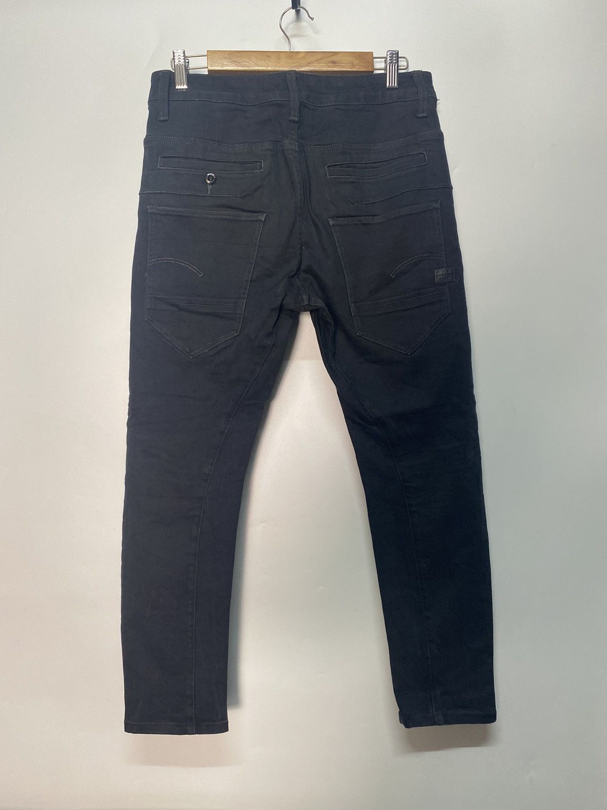 G-Star × Japanese Brand G Star Raw D-Staq 3D Super Slim Stretch Denim Jeans Pants Size US 32 / EU 48 - 2 Thumbnail