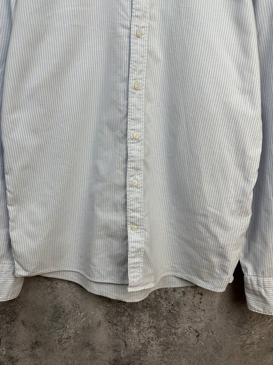Suitsupply SuitSupply Striped Oxford Stretch Shirt Albini 1876 Fabrics Size US M / EU 48-50 / 2 - 7 Thumbnail