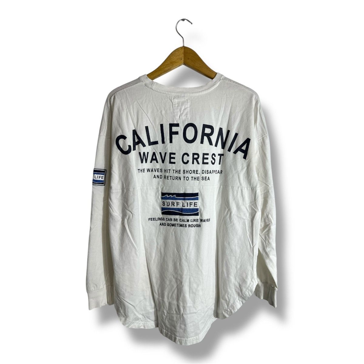 Beauty Beast AUTHENTIC UNDERWRAPS CALIFORNIA SURF LIFE LONG SLEEVE TEE Size US L / EU 52-54 / 3 - 1 Thumbnail