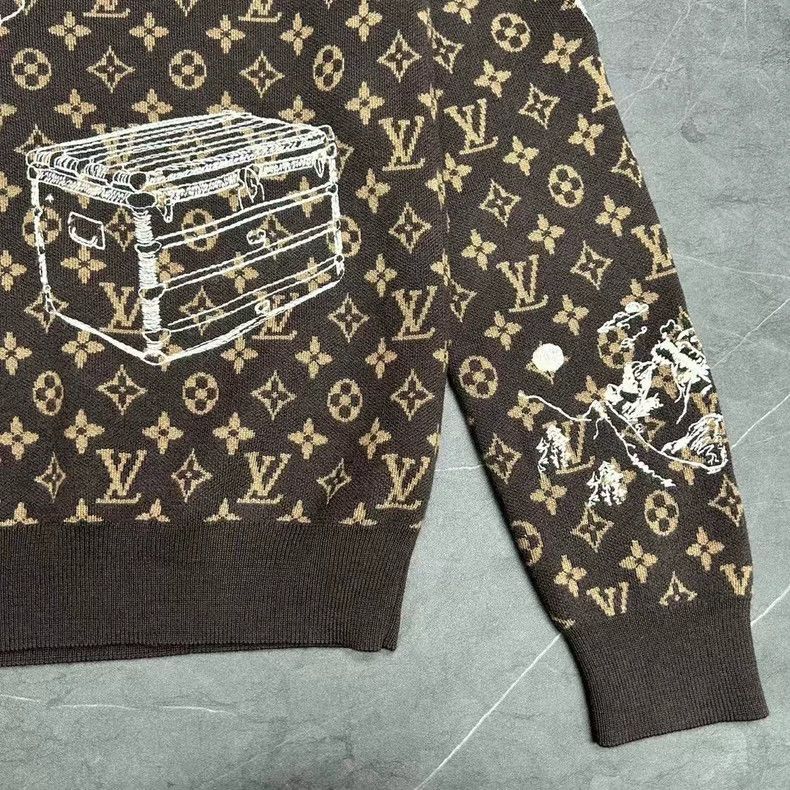 Louis Vuitton Louis Vuitton Graffiti Box Sweater M Size-2506 Size US M / EU 48-50 / 2 - 5 Thumbnail