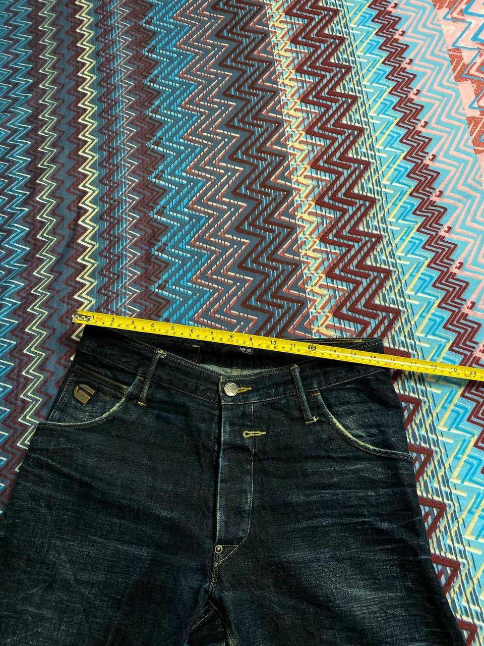 G-Star Vintage Y2K baggy trashed faded grunge g star raw jeans pant Size US 31 - 14 Thumbnail