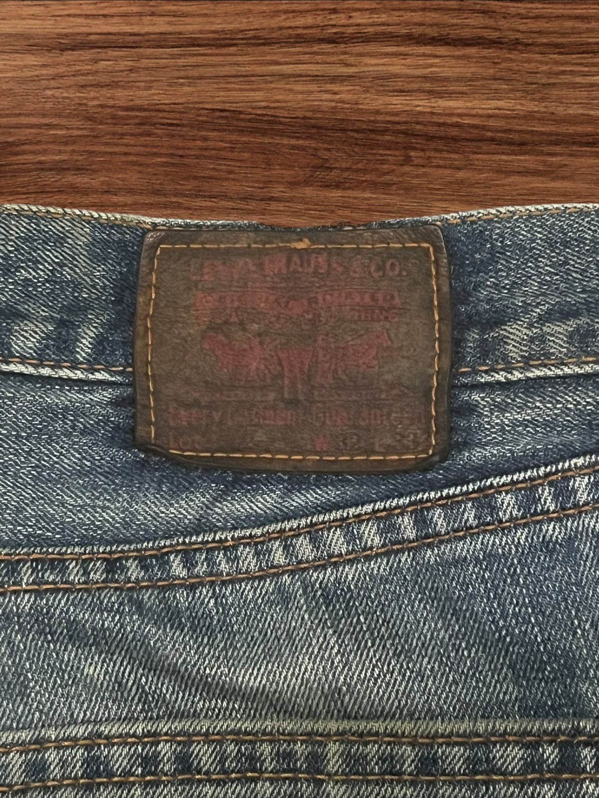 Levi's Vintage Levi’s 502 Japanese Baggy Style Mud Wash Loose Jeans Size US 32 / EU 48 - 11 Thumbnail