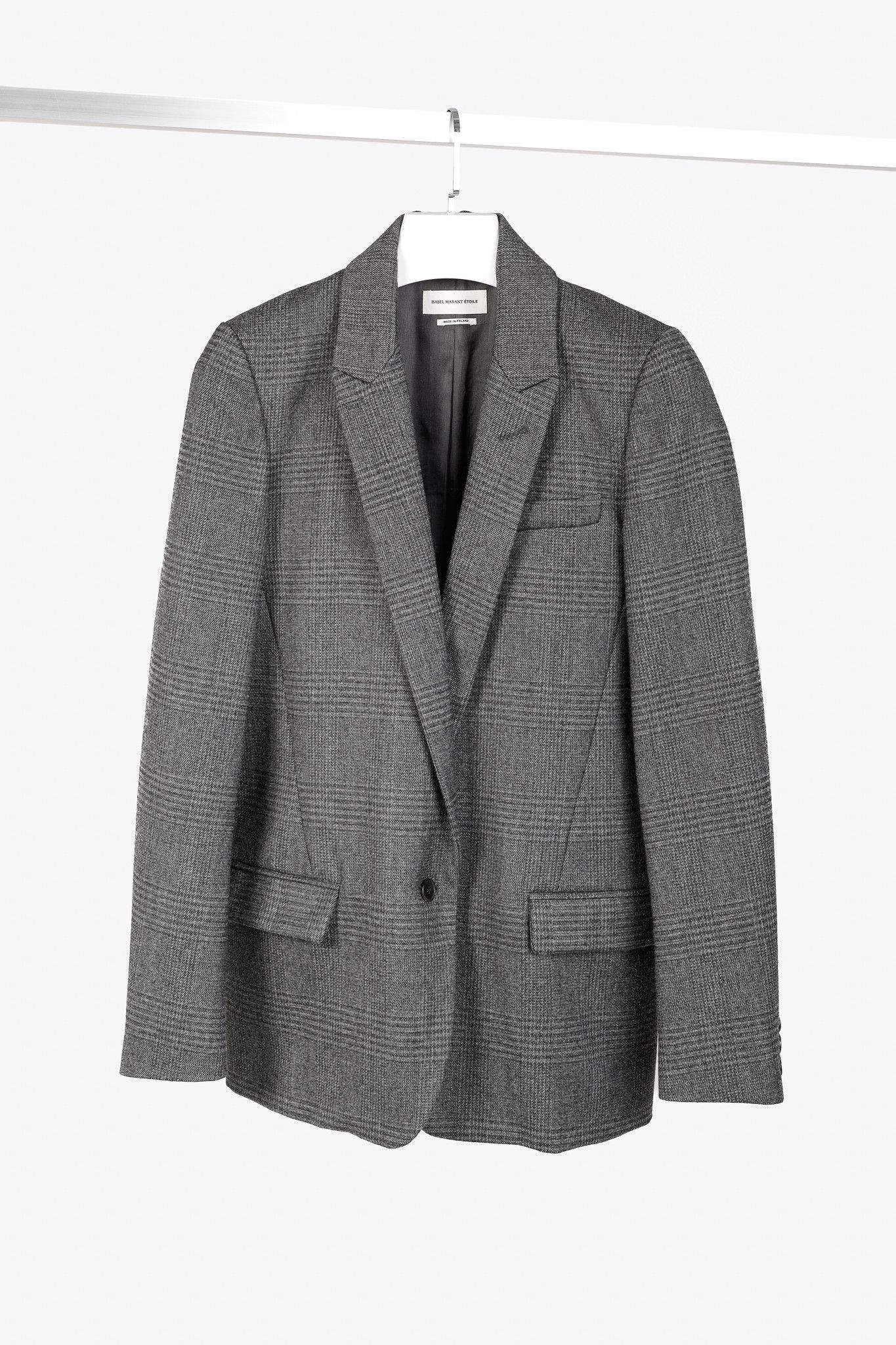 Isabel Marant Etoile Embroidered Wool Blend Cikaito Blazer