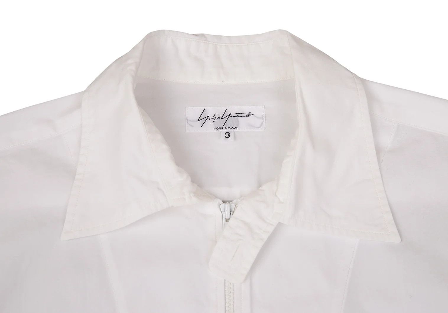 Yohji Yamamoto Yohji Yamamoto Cotton Double Zip Long Sleeve Shirt Size US XS / EU 42 / 0 - 3 Thumbnail