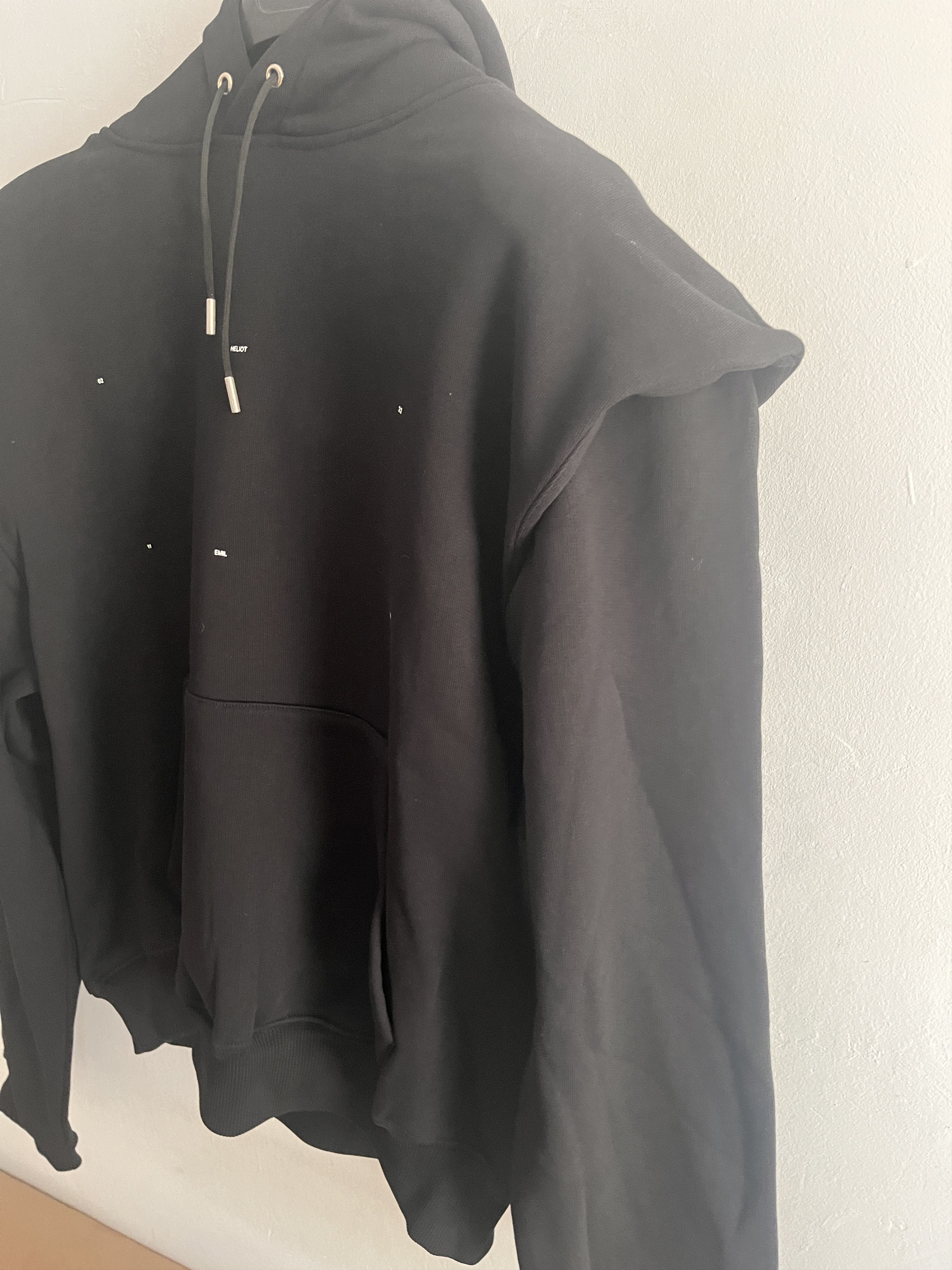 Heliot Emil Heliot emil OUTLINE LOGO HOODIE Size US L / EU 52-54 / 3 - 7 Thumbnail