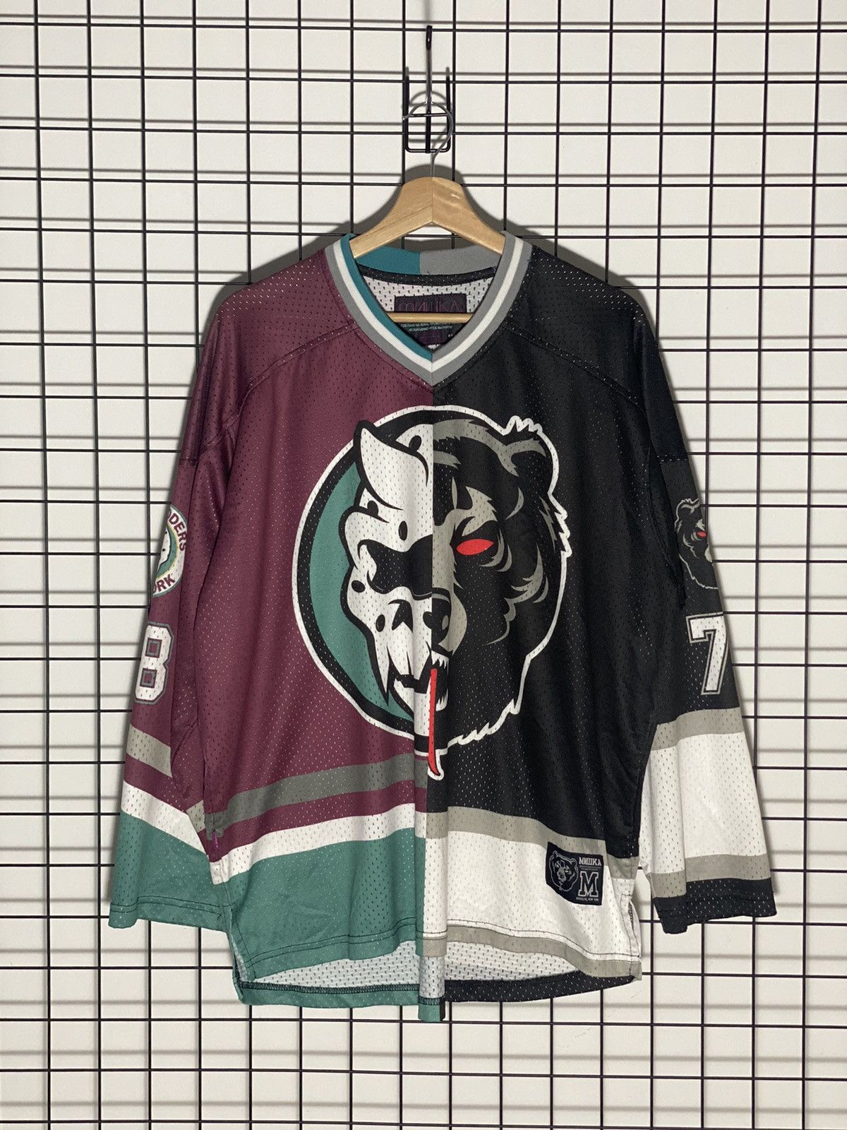 Mishka Mishka Ice Hockey Jersey Size US M / EU 48-50 / 2 - 1 Thumbnail