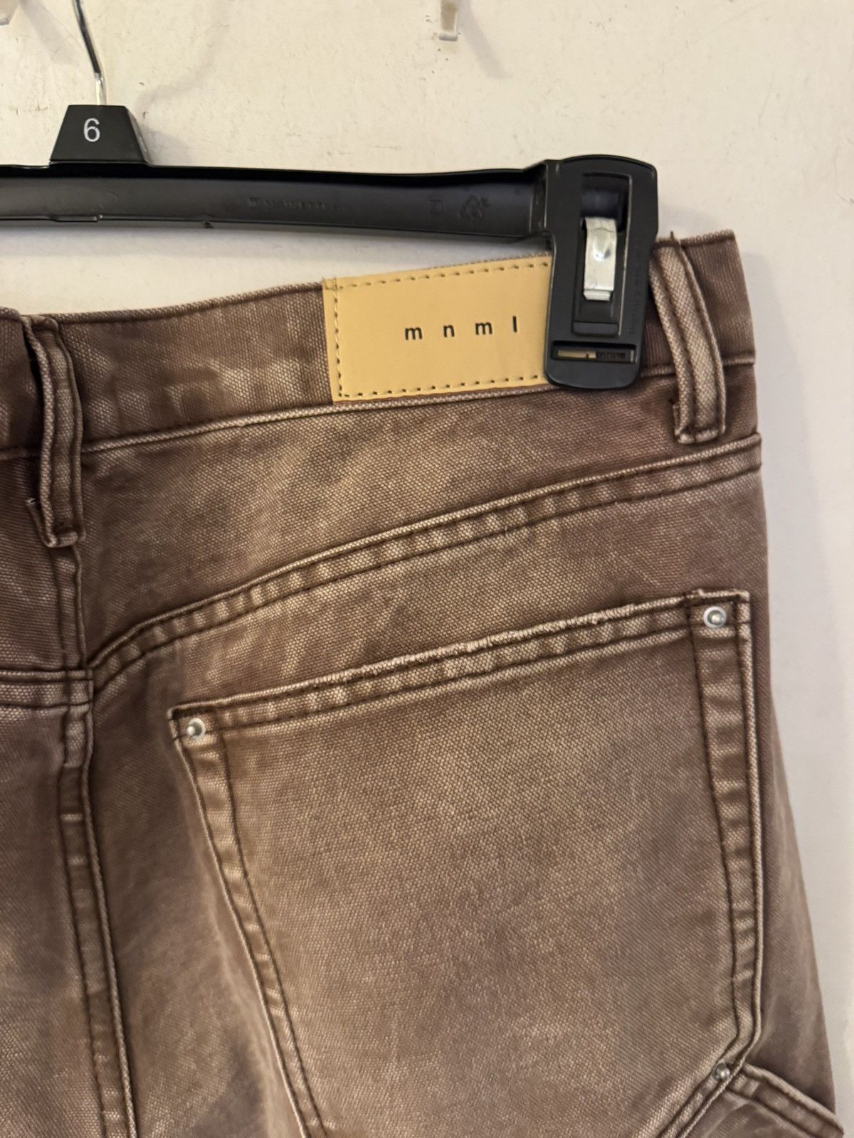 MNML MNML Loose Fit Carpenter Jeans Vintage Wash Size 32x30 Size US 32 / EU 48 - 4 Thumbnail