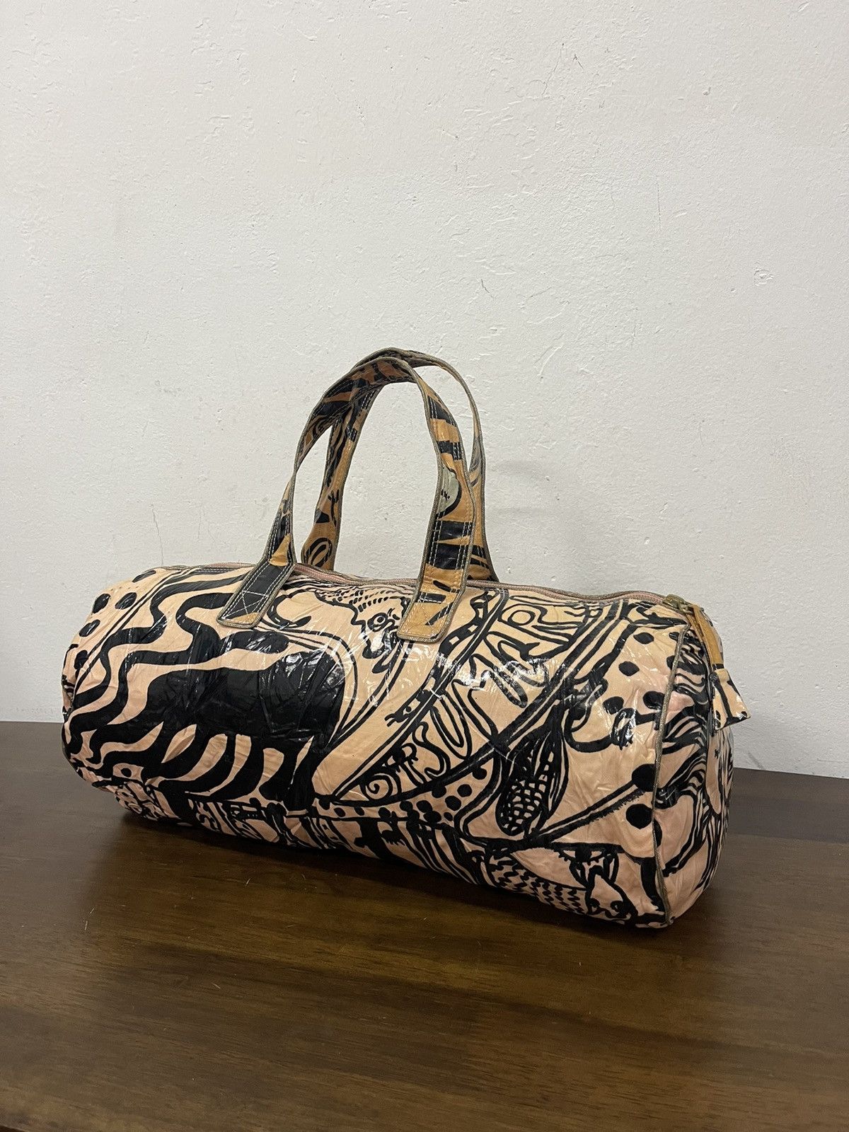 Tsumori Chisato Tsumori Chisato Issey Miyake Art Round Duffle Bag Size ONE SIZE - 12 Thumbnail