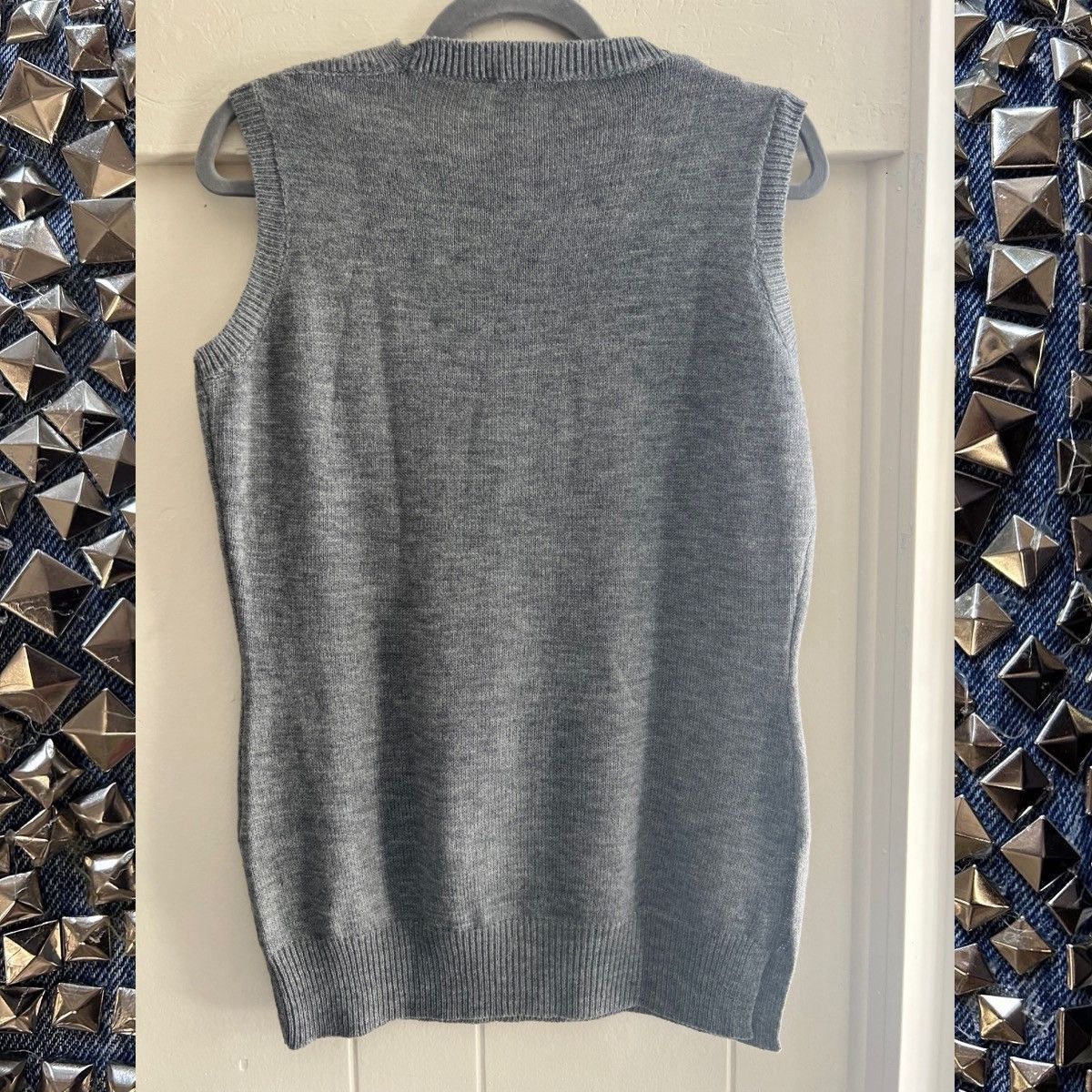 Balmain BALMAIN SS11 EAGLE COIN SWEATER VEST BY CHRISTOPHE DECARNIN Size US M / EU 48-50 / 2 - 4 Thumbnail