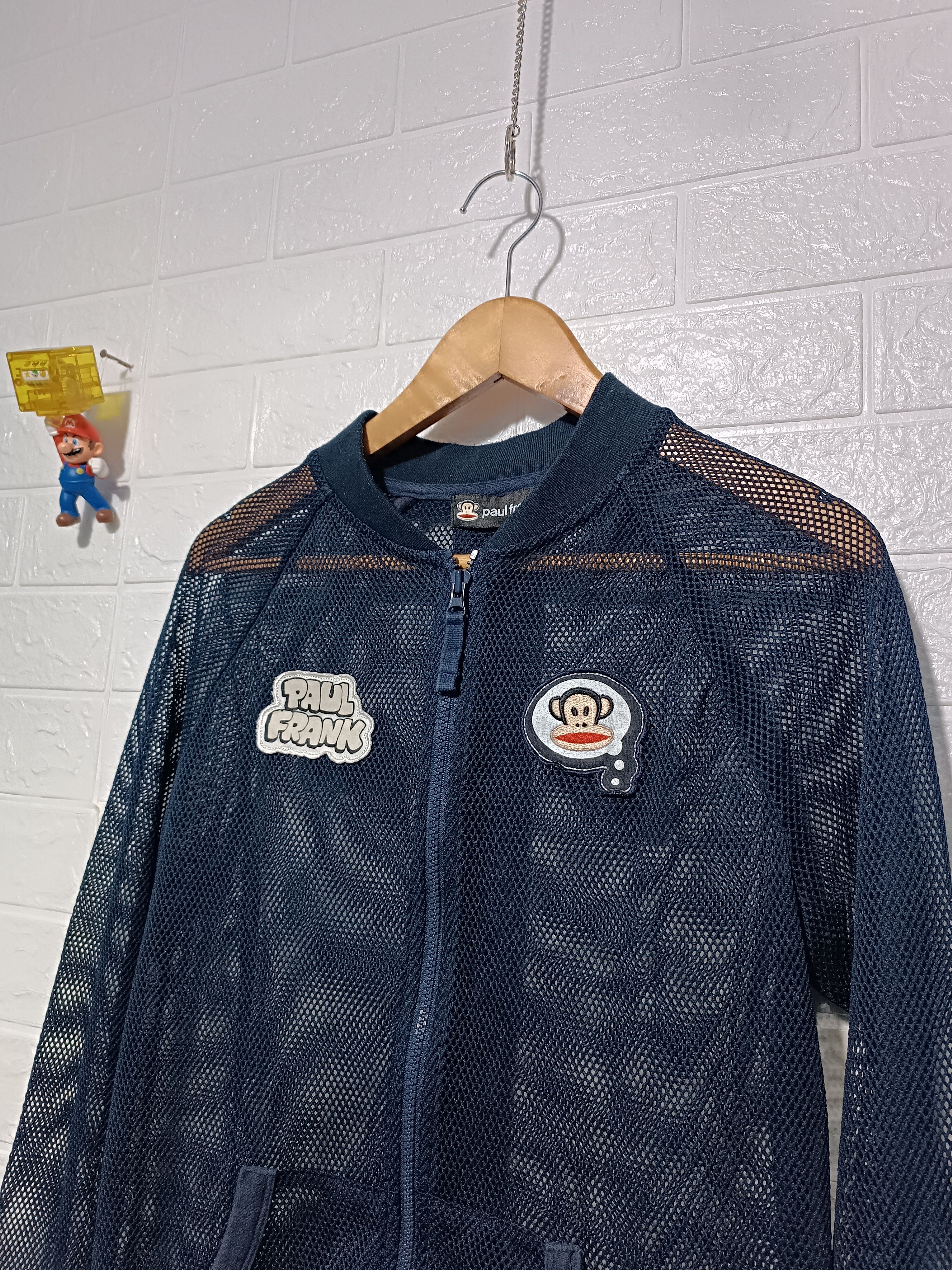 Paul Frank Vintage Paul Frank Mesh Varsity Jacket Size US M / EU 48-50 / 2 - 2 Thumbnail