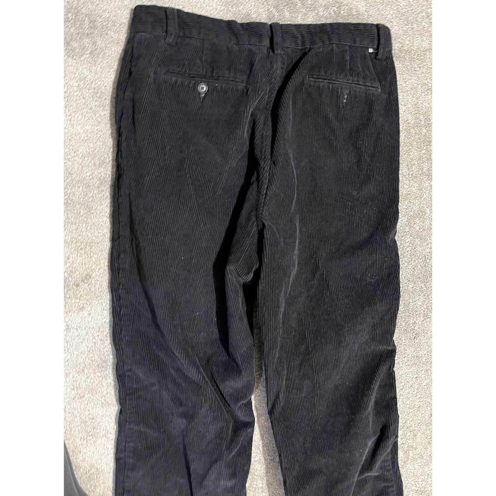 Nautica Nautica Men's Black Corduroy Pants Classic Fit 34x32 Excellent Used Condition Size US 34 / EU 50 - 2 Thumbnail