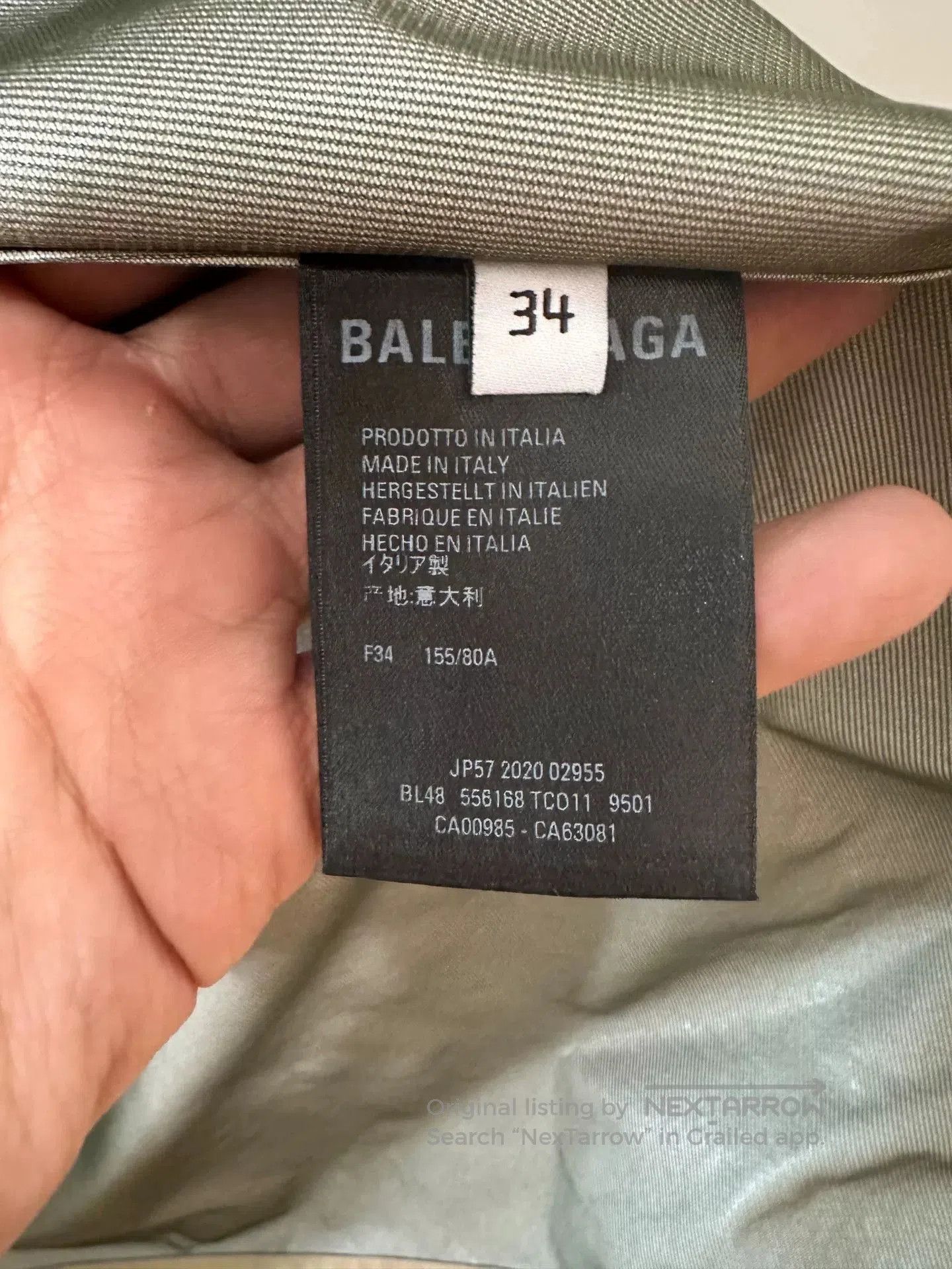 Balenciaga Balenciaga Hooded Windbreaker. Size US M / EU 48-50 / 2 - 4 Thumbnail