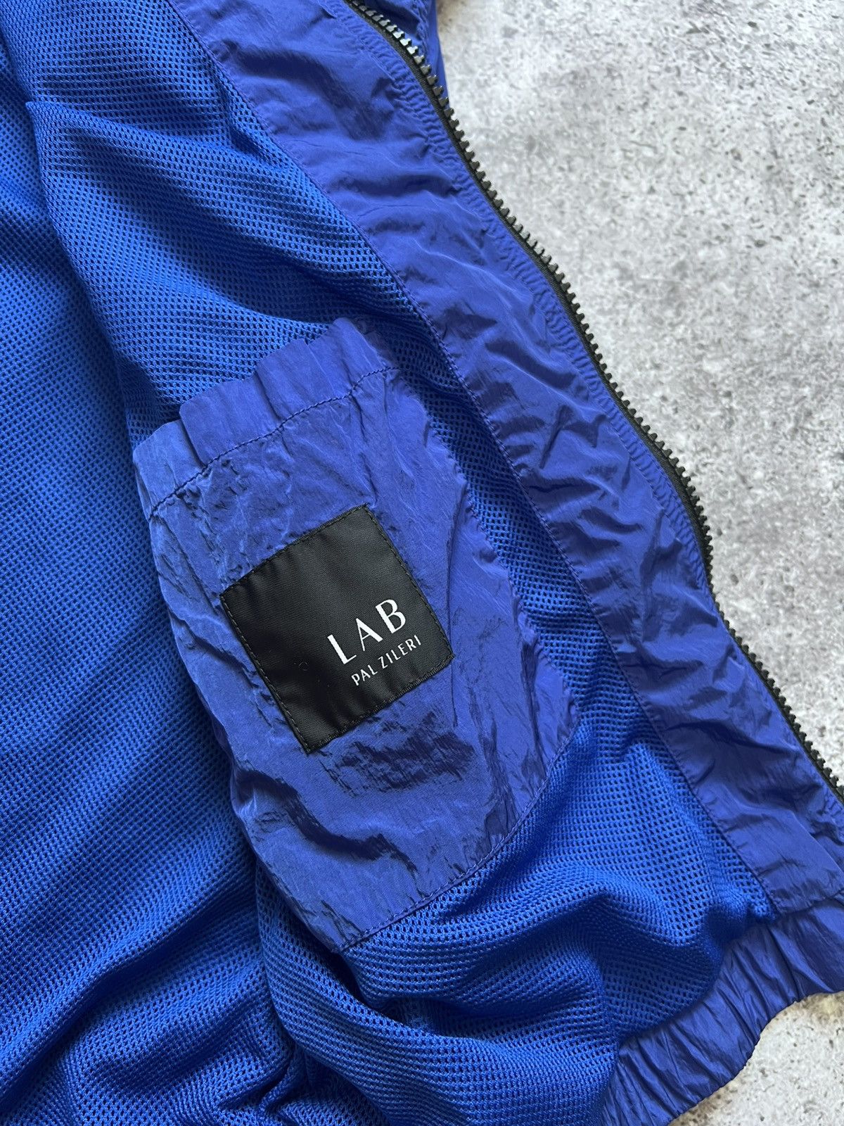 Pal Zileri LAB Pal Zileri Full Zip Nylon Jacket Blue Men's Size US M / EU 48-50 / 2 - 17 Thumbnail