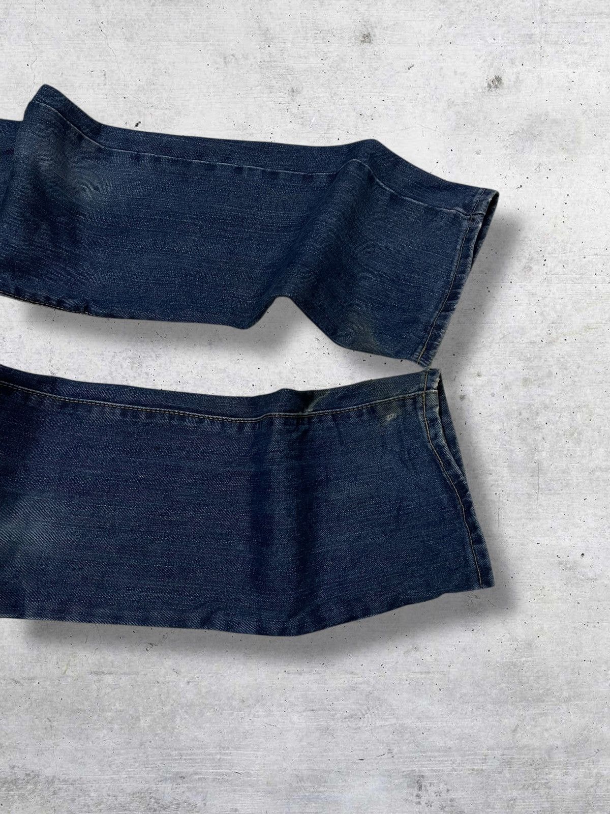 Edwin VINTAGE EDWIN 403 JAPAN DESIGNER 90S OLD DISTRESSED DENIM Size US 29 - 5 Thumbnail