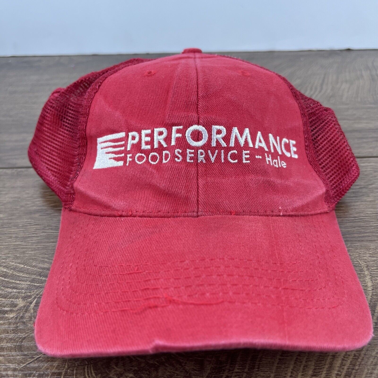 Other Performance Food Service Hat Red Cap Adjustable Hat Red Adul Size ONE SIZE - 2 Thumbnail