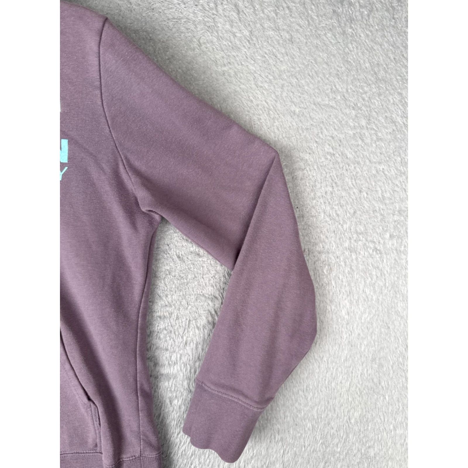 The North Face The North Face Hoodie Womens Medium Purple Manhattan Running Company Sweatshirt Size M / US 6-8 / IT 42-44 - 2 Thumbnail