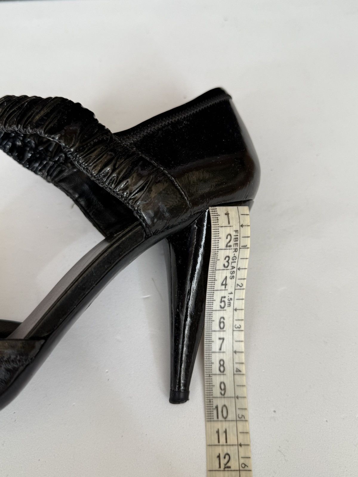 Prada Prada Black Patent Leather Heels Sizes 39 Size US 9 / IT 39 - 10 Thumbnail