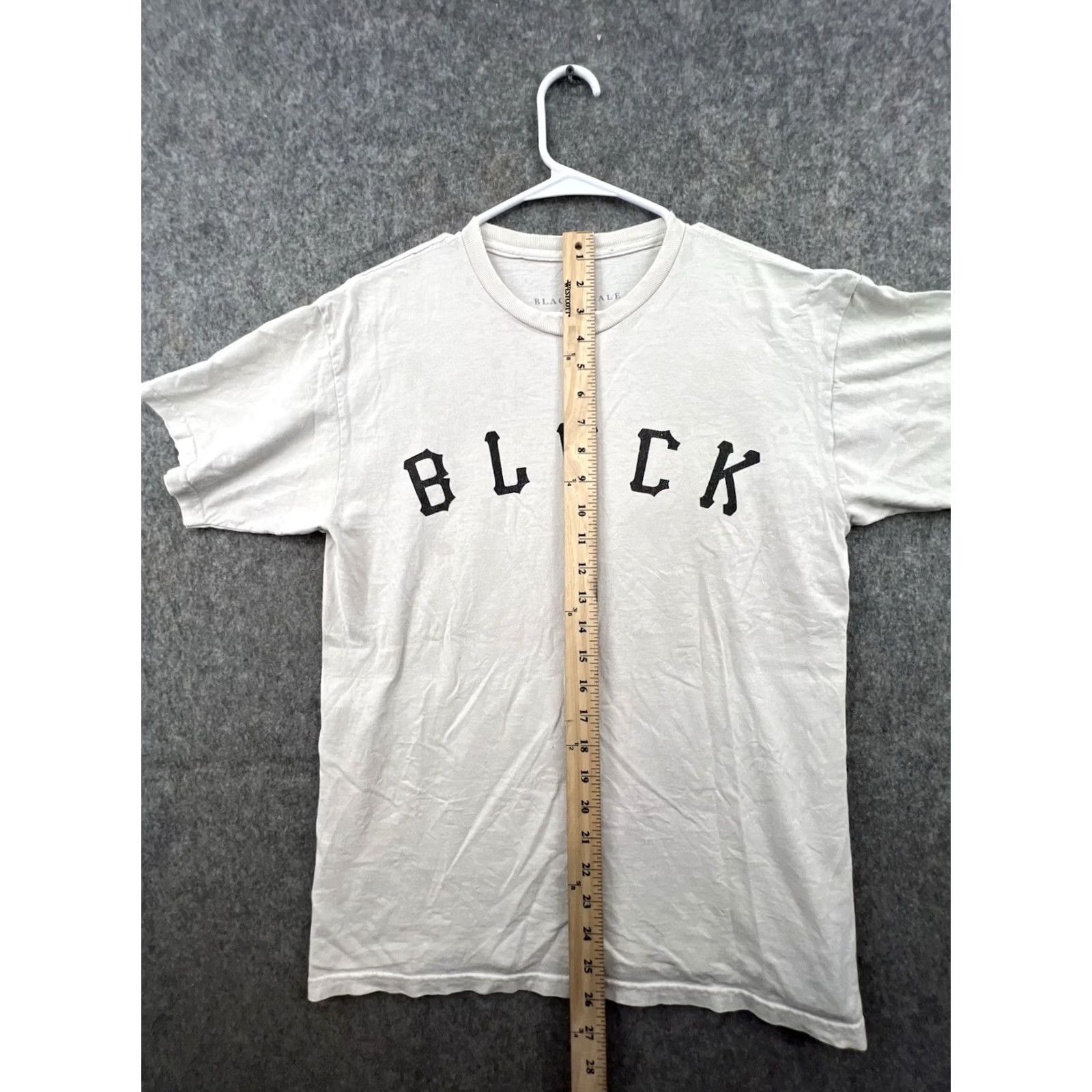 Black Scale Black scale T-Shirt Mens Crew Neck Short Sleeve Size M Color Black White/Black USA 2020s Made in USA BLVCK SCVLE Shirt Men's Medium Size US M / EU 48-50 / 2 - 3 Thumbnail