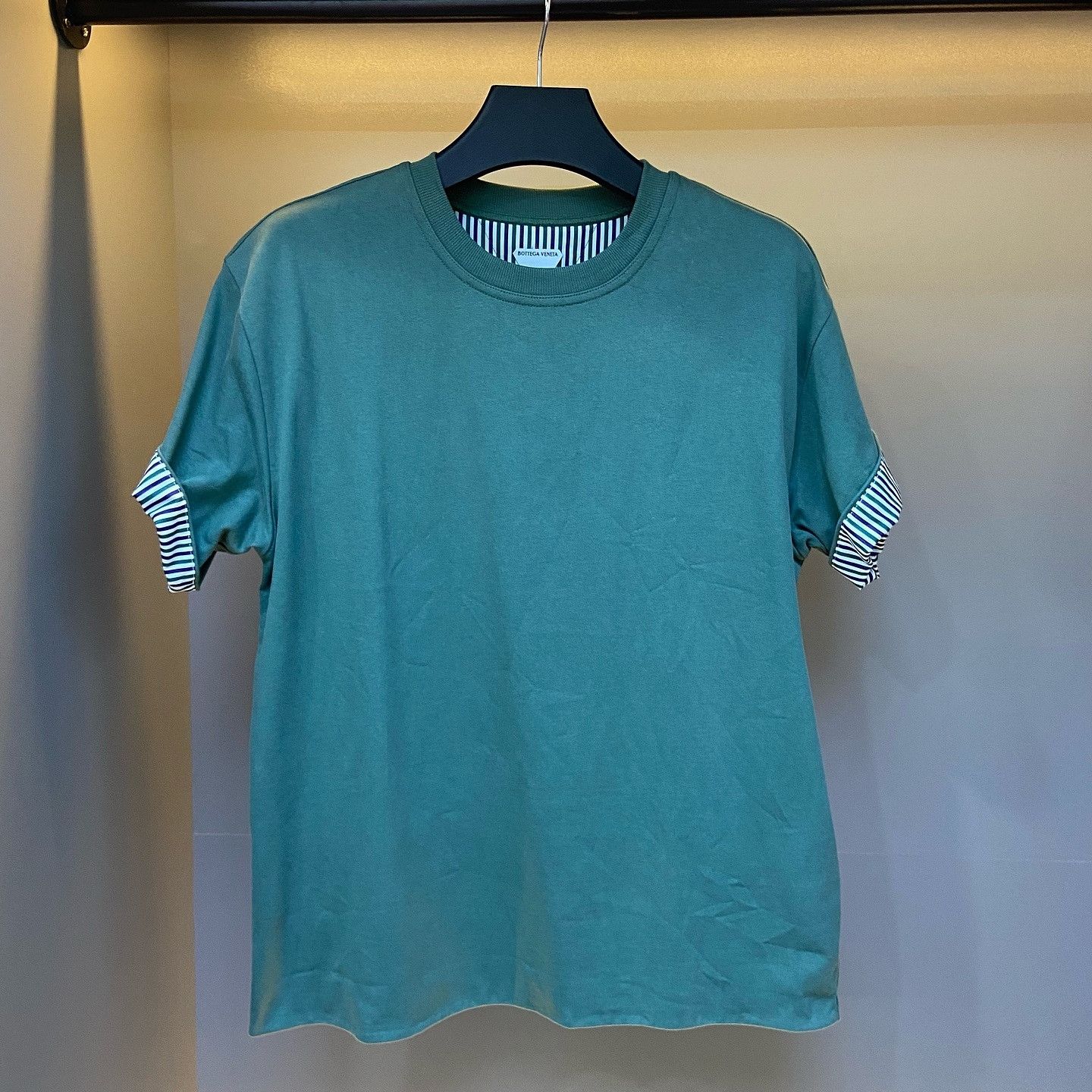 Bottega Veneta Bottega Veneta Striped Trim T-Shirt Size XS Size US XS / EU 42 / 0 - 1 Thumbnail