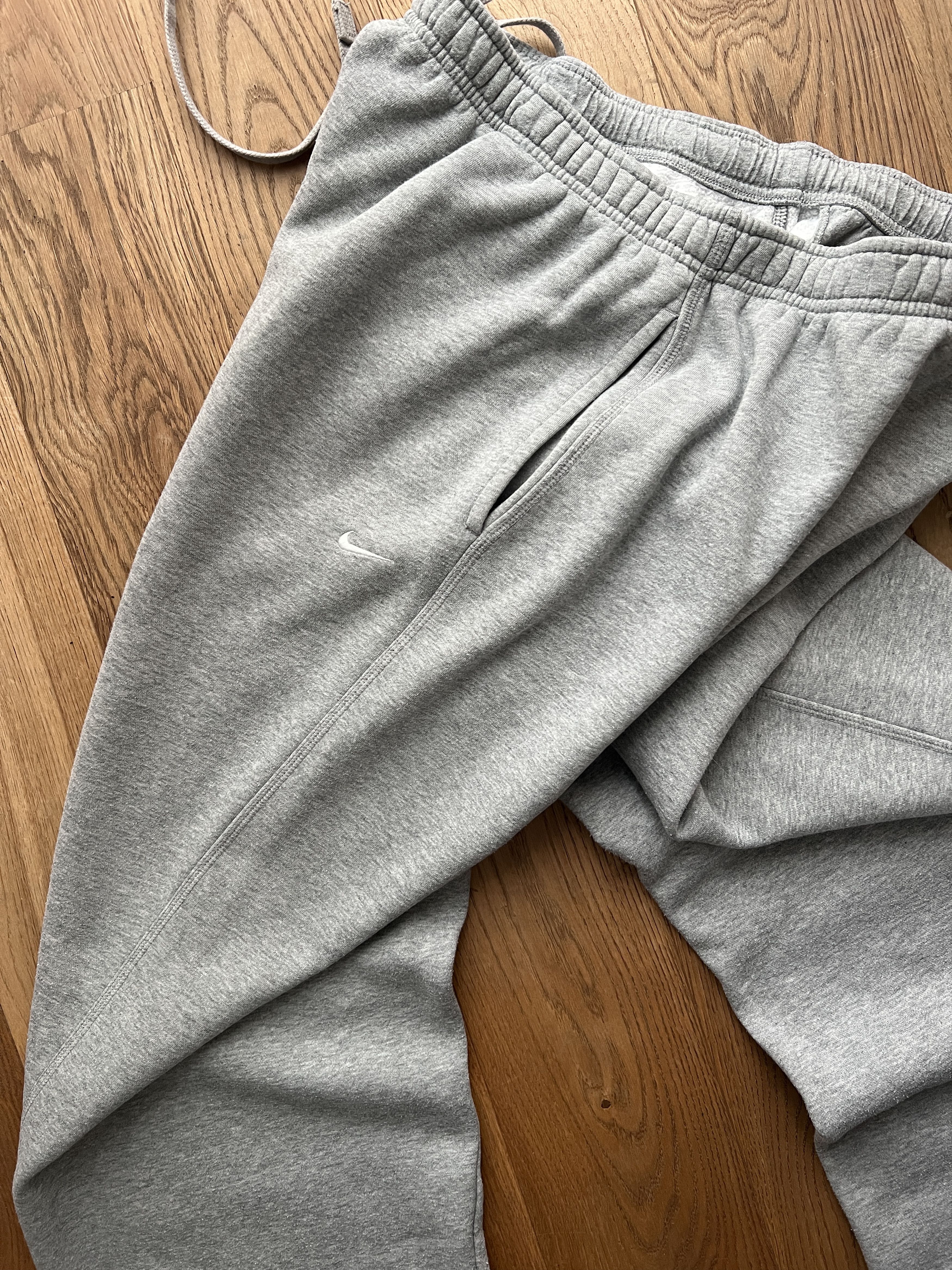 Nike Baggy Nike vintage 00s blanc wide sweatpants rap y2k joggers Size US 36 / EU 52 - 8 Thumbnail