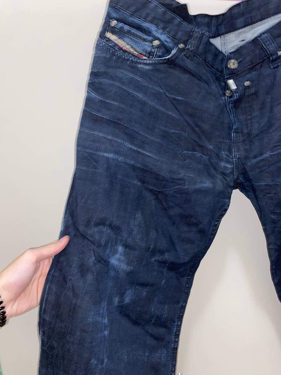 Diesel × Vintage VTG Diesel Washed Jeans 90s Size US 36 / EU 52 - 3 Thumbnail