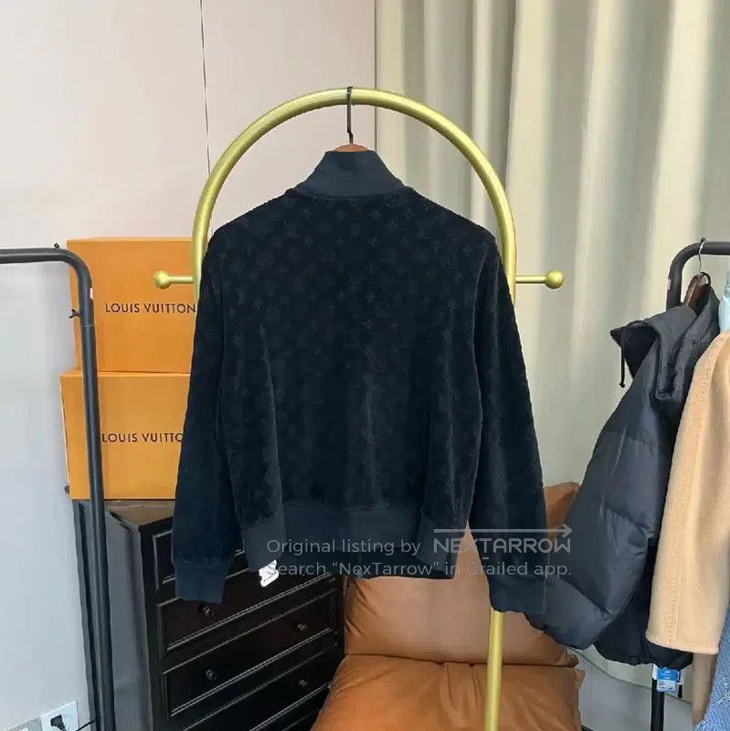 Louis Vuitton Louis Vuitton Women's Black Cotton Jacket . Size L / US 10 / IT 46 - 2 Thumbnail