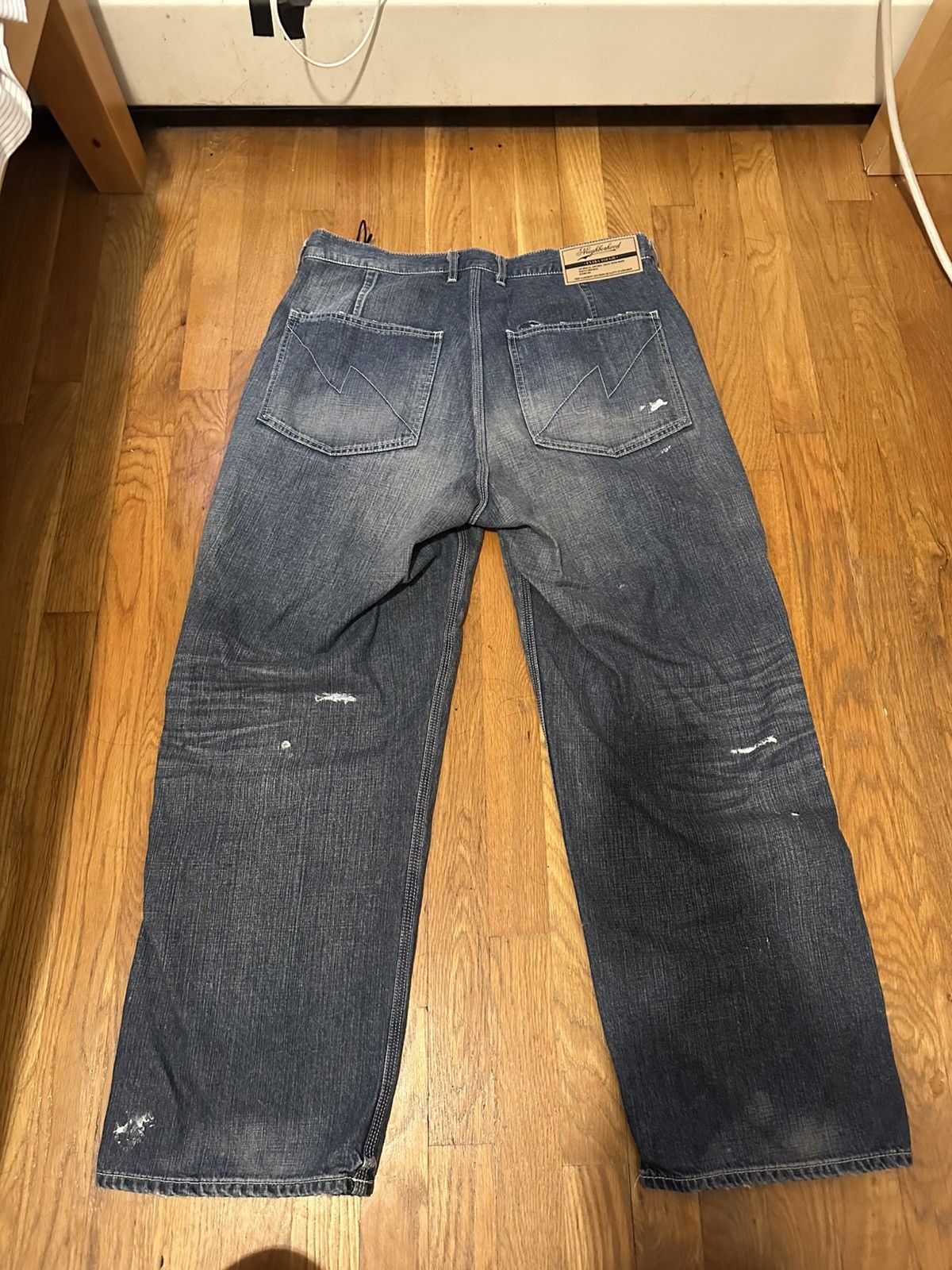 Neighborhood Neighborhood Washed Denim Jeans Size US 32 / EU 48 - 5 Thumbnail