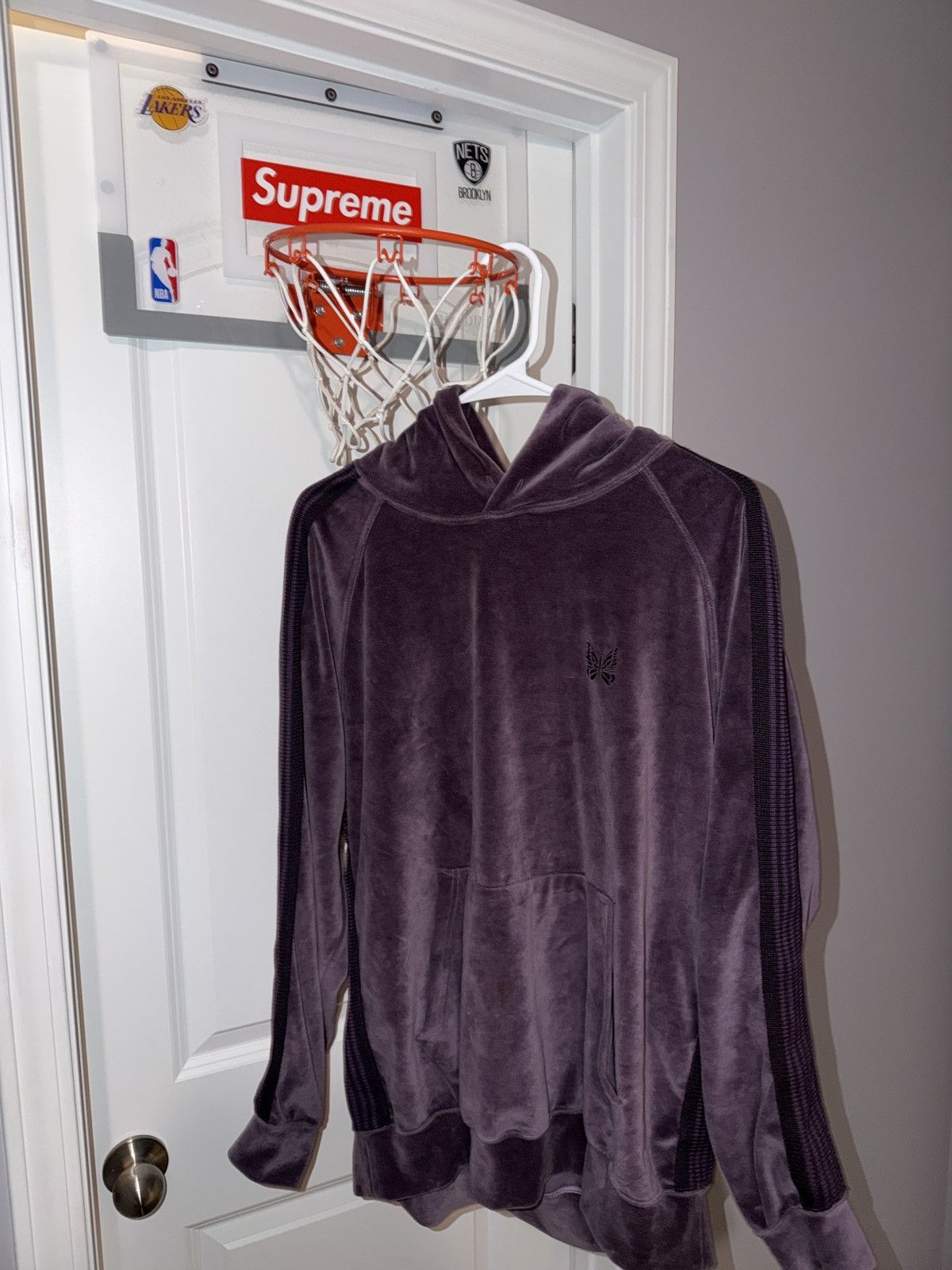 Needles Needles hoodie purple Size US L / EU 52-54 / 3 - 3 Thumbnail
