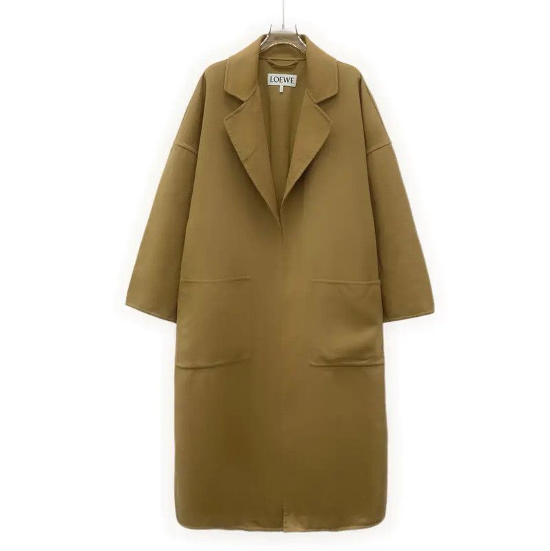 Loewe Loewe Brown Wool Ladies Coat 0089 Size M / US 6-8 / IT 42-44 - 1 Thumbnail