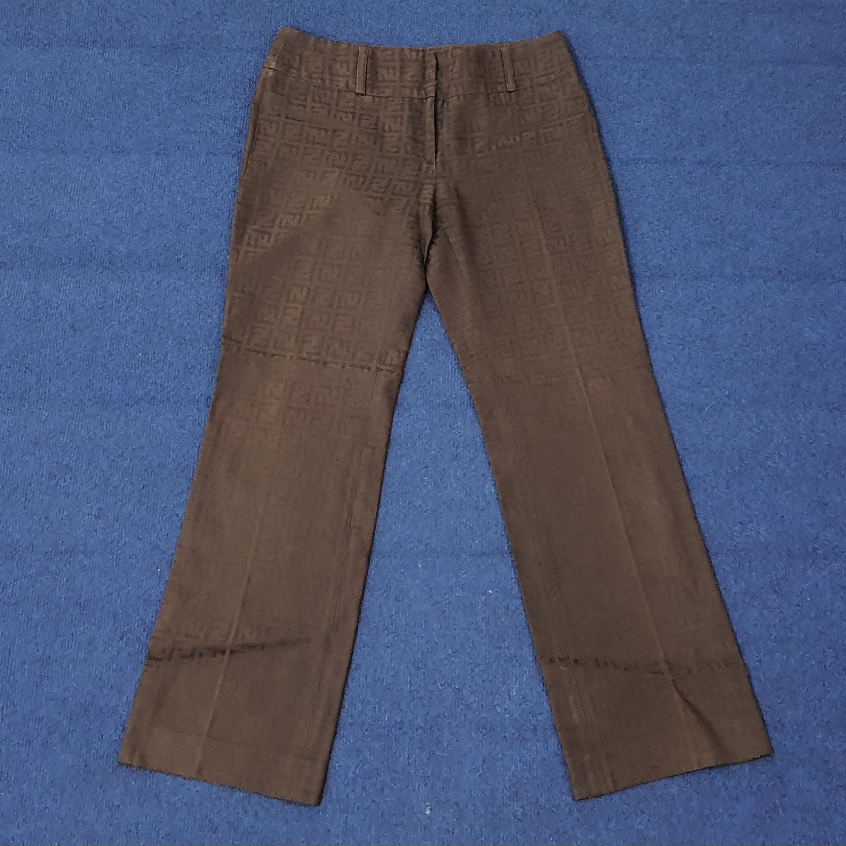 Vintage Fendi Monogram Luxury Pants C258N27