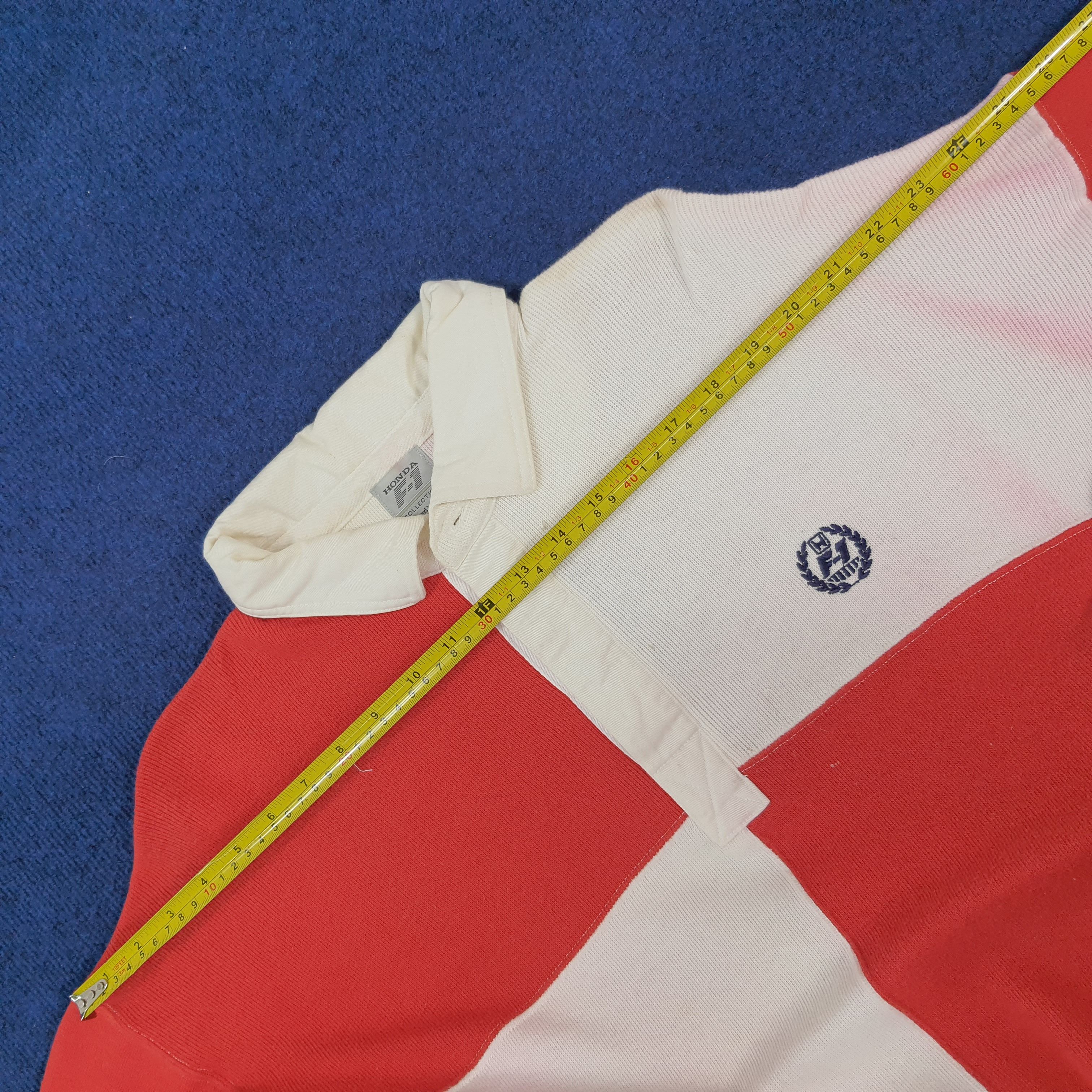 Honda × Japanese Brand × Vintage Vintage HONDA F-1 Collection Motorsports Polo Shirt Size US XL / EU 56 / 4 - 9 Thumbnail