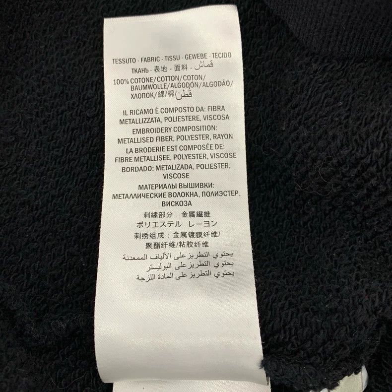 Gucci Gucci Logo tiger head sequin design round neck black cotton Size US M / EU 48-50 / 2 - 8 Thumbnail