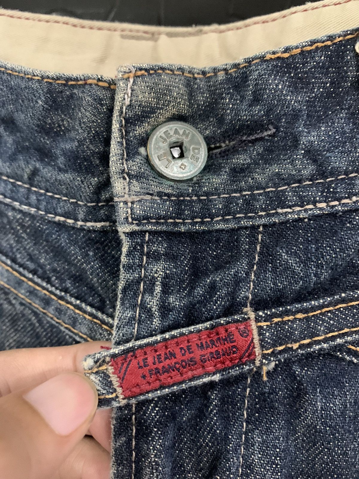 Marithe + Francois Girbaud Marithe Francois Girbaud Distressed Denim Size US 30 / EU 46 - 8 Thumbnail