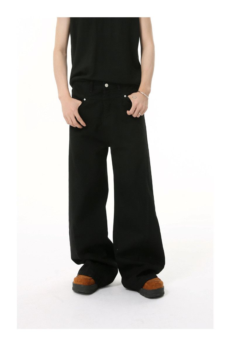 Japanese Brand Japanese retro high-street straight-leg casual jeans Size US 32 / EU 48 - 2 Thumbnail